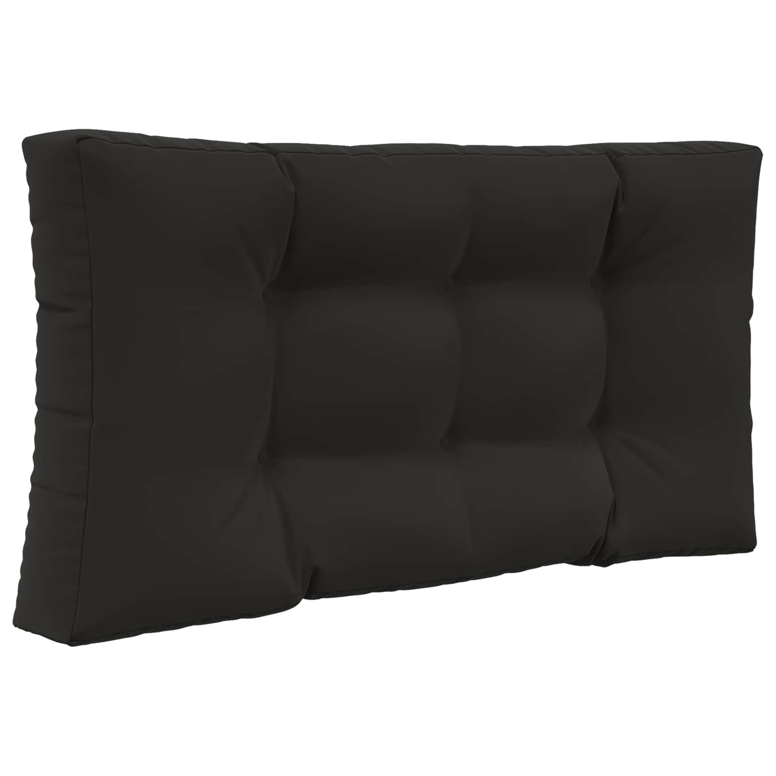 Cuscino per divano da esterno Poliestere Nero 80 x 80 cm