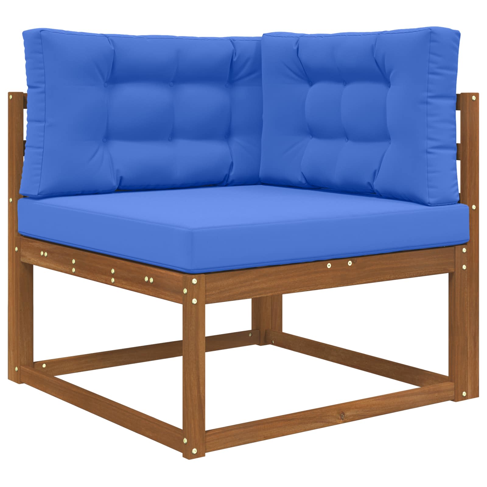 Cuscino per divano da esterno Poliestere Blu Reale 80 x 80 cm