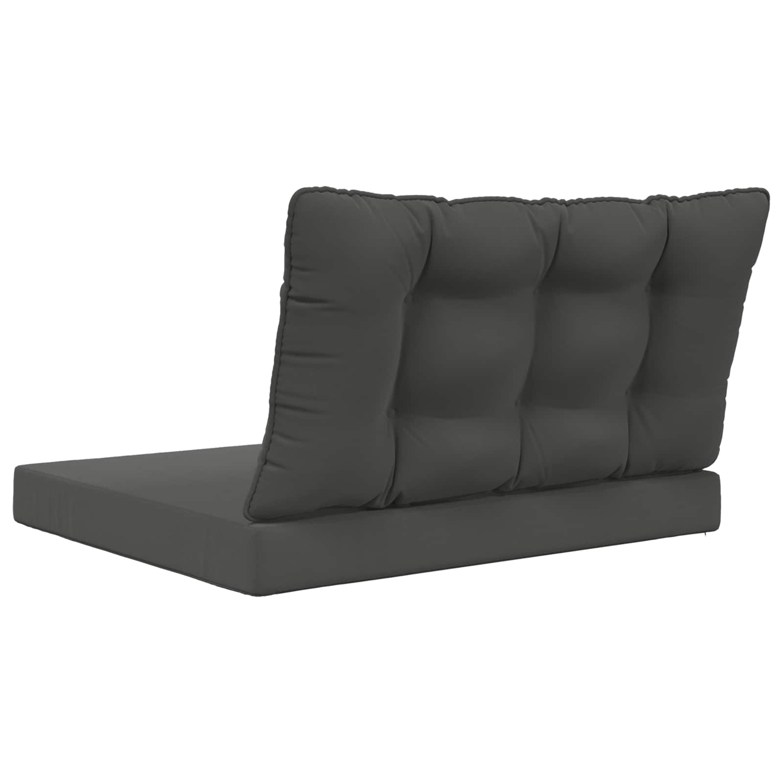 Cuscino per divano da esterno Poliestere Antracite 80 x 68,5 cm
