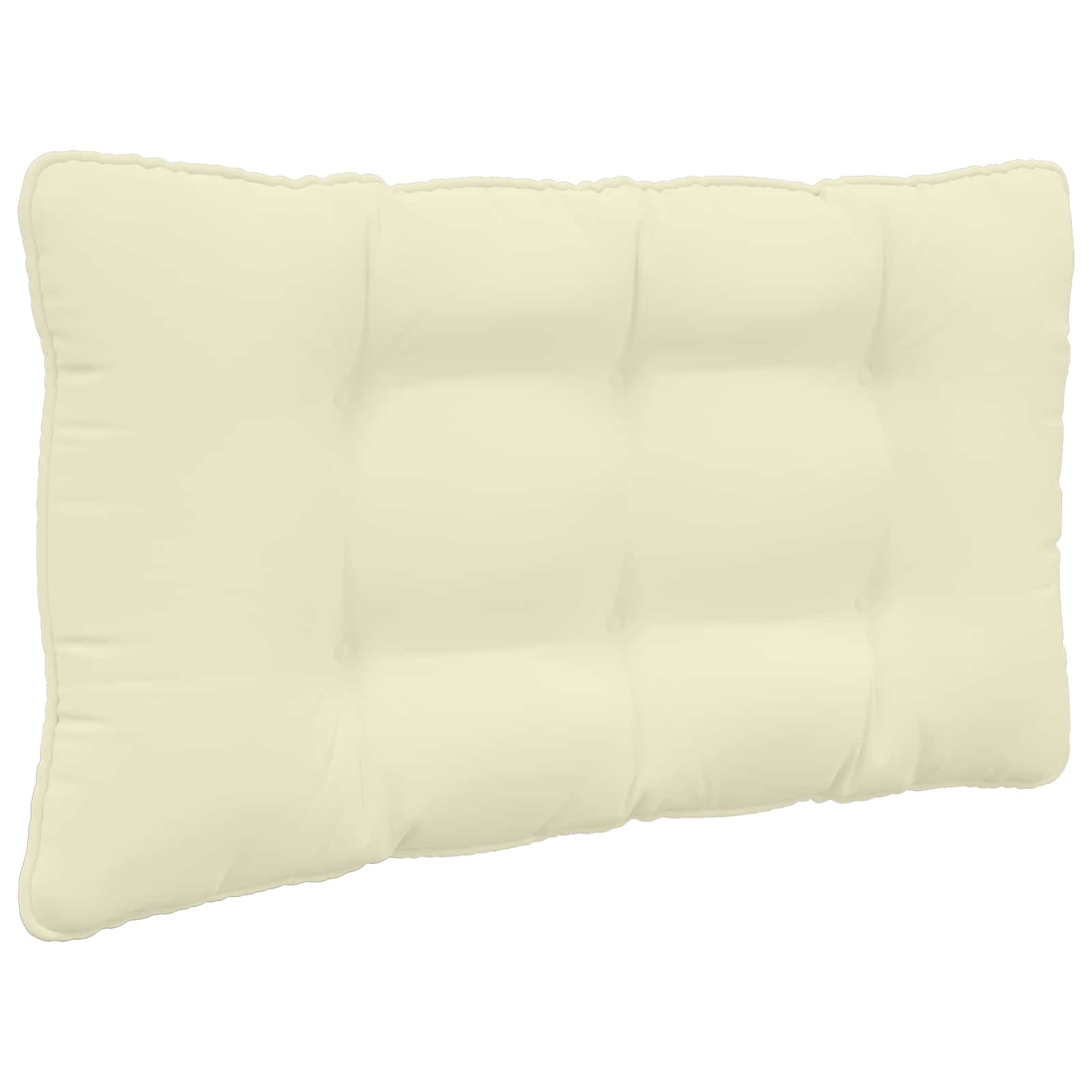 Cuscino per divano da esterno Poliestere Crema 80 x 68,5 cm