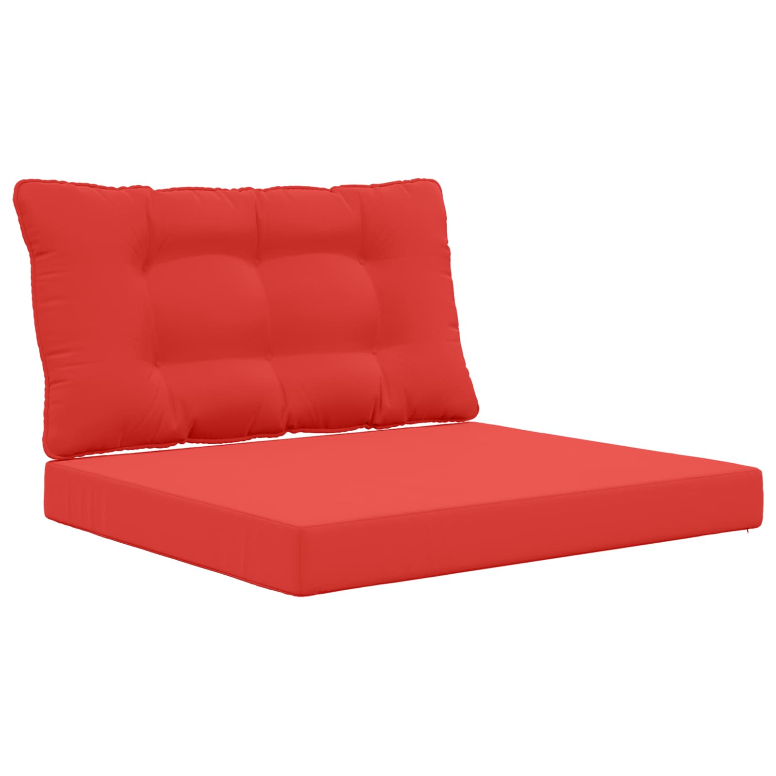Cuscino per divano da esterno Poliestere Rosso 80 x 68,5 cm