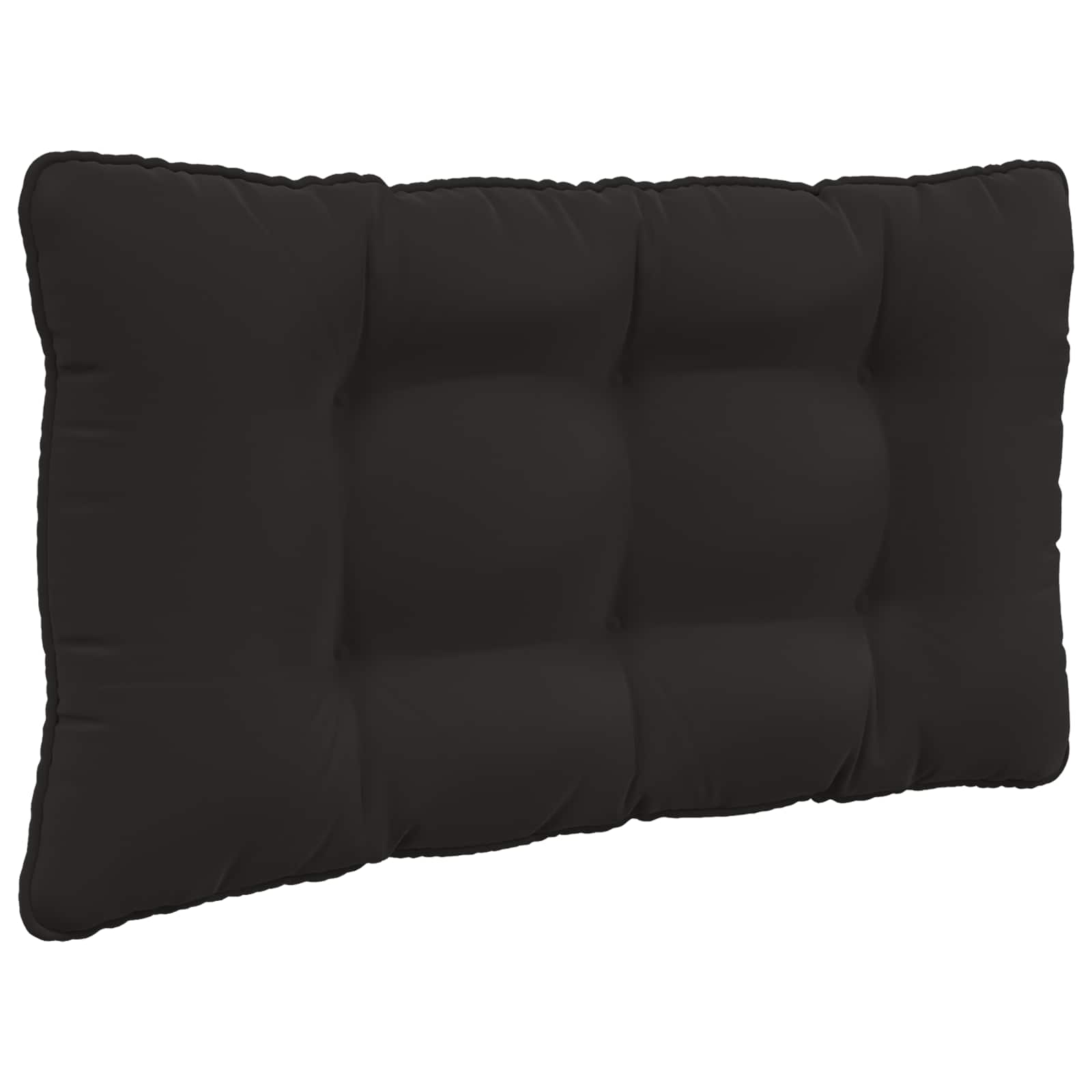 Cuscino per divano da esterno Poliestere Nero 80 x 68,5 cm