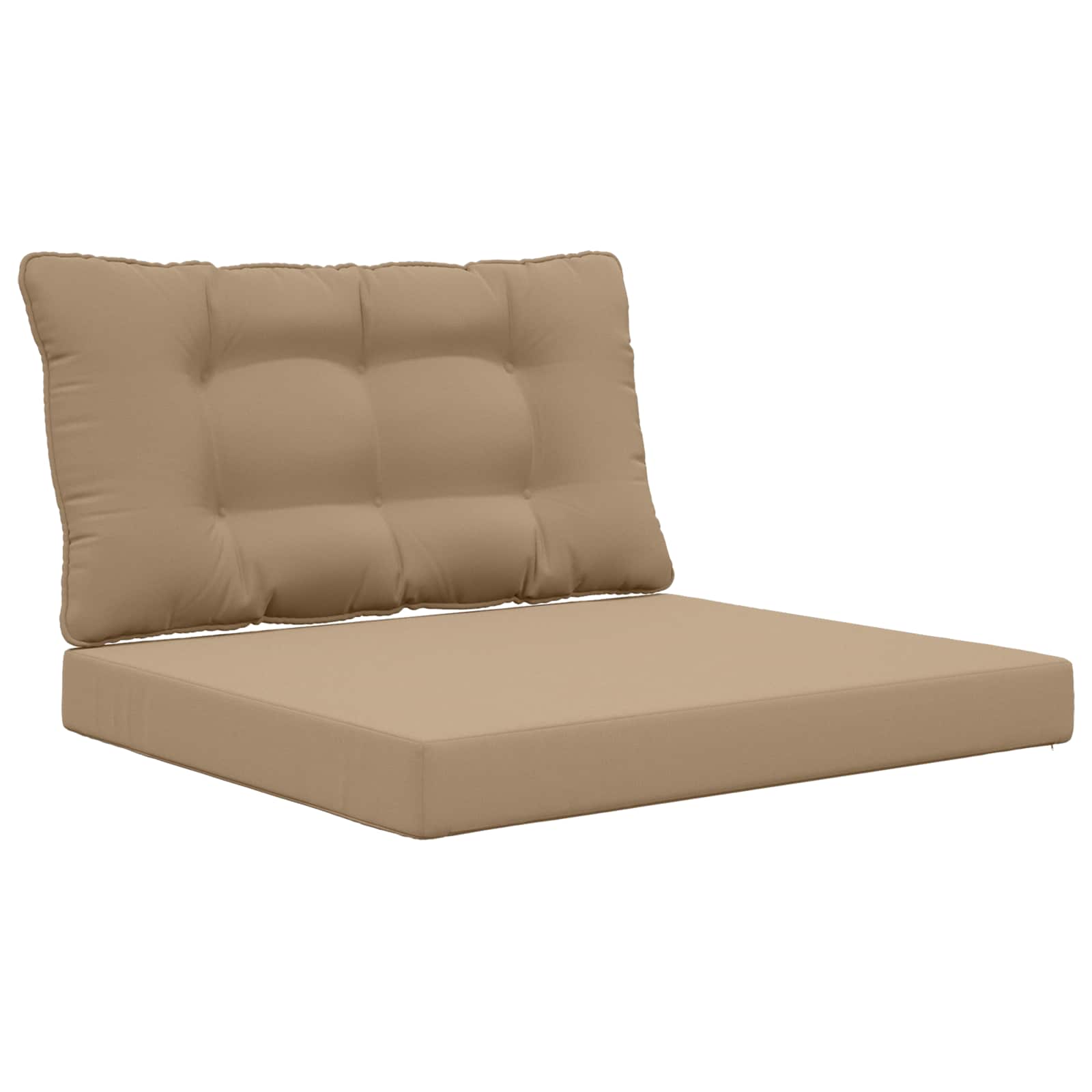 Cuscino per divano da esterno Poliestere Tortora 80 x 68,5 cm
