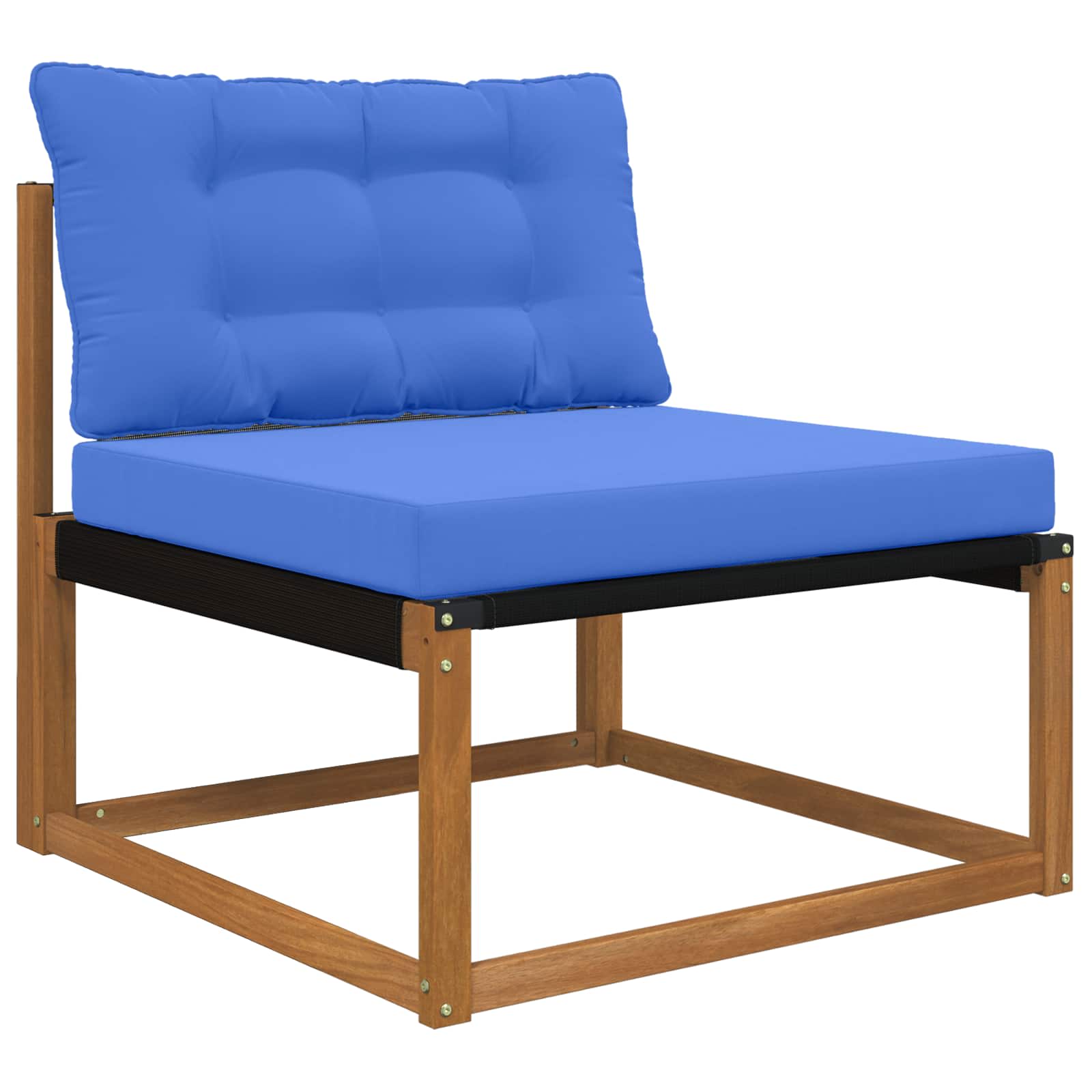Cuscino per divano da esterno Poliestere Blu Reale 80 x 68,5 cm
