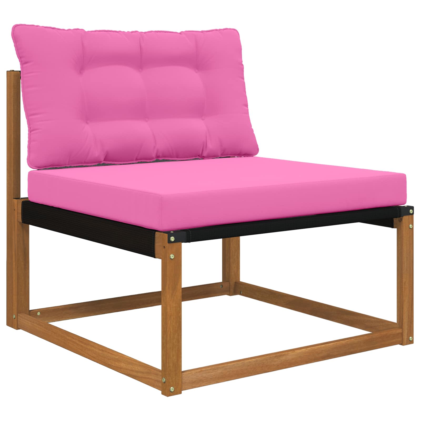 Cuscino per divano da esterno Poliestere Rosa 80 x 68,5 cm