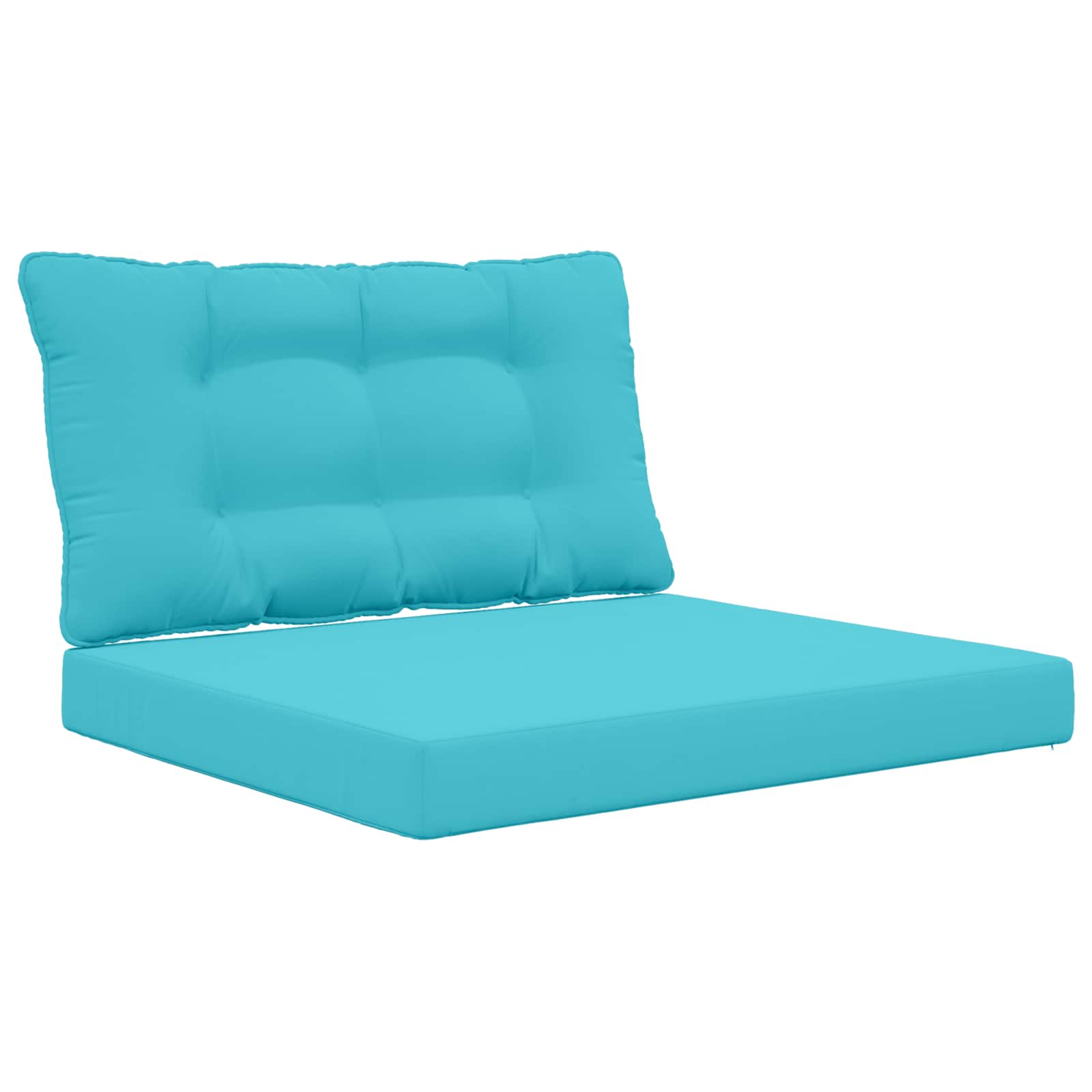 Cuscino per divano da esterno Poliestere Turchese 80 x 68,5 cm