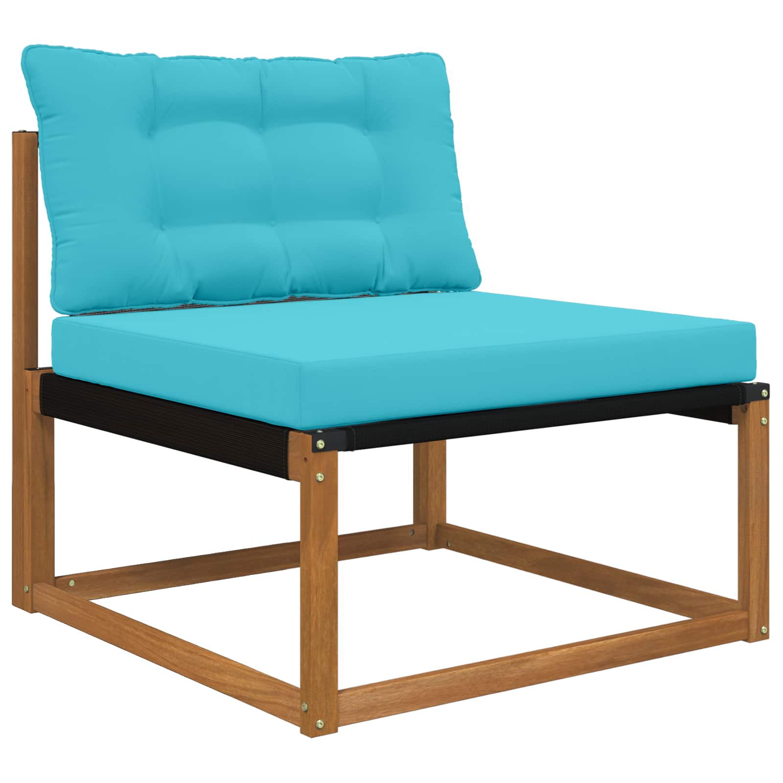 Cuscino per divano da esterno Poliestere Turchese 80 x 68,5 cm