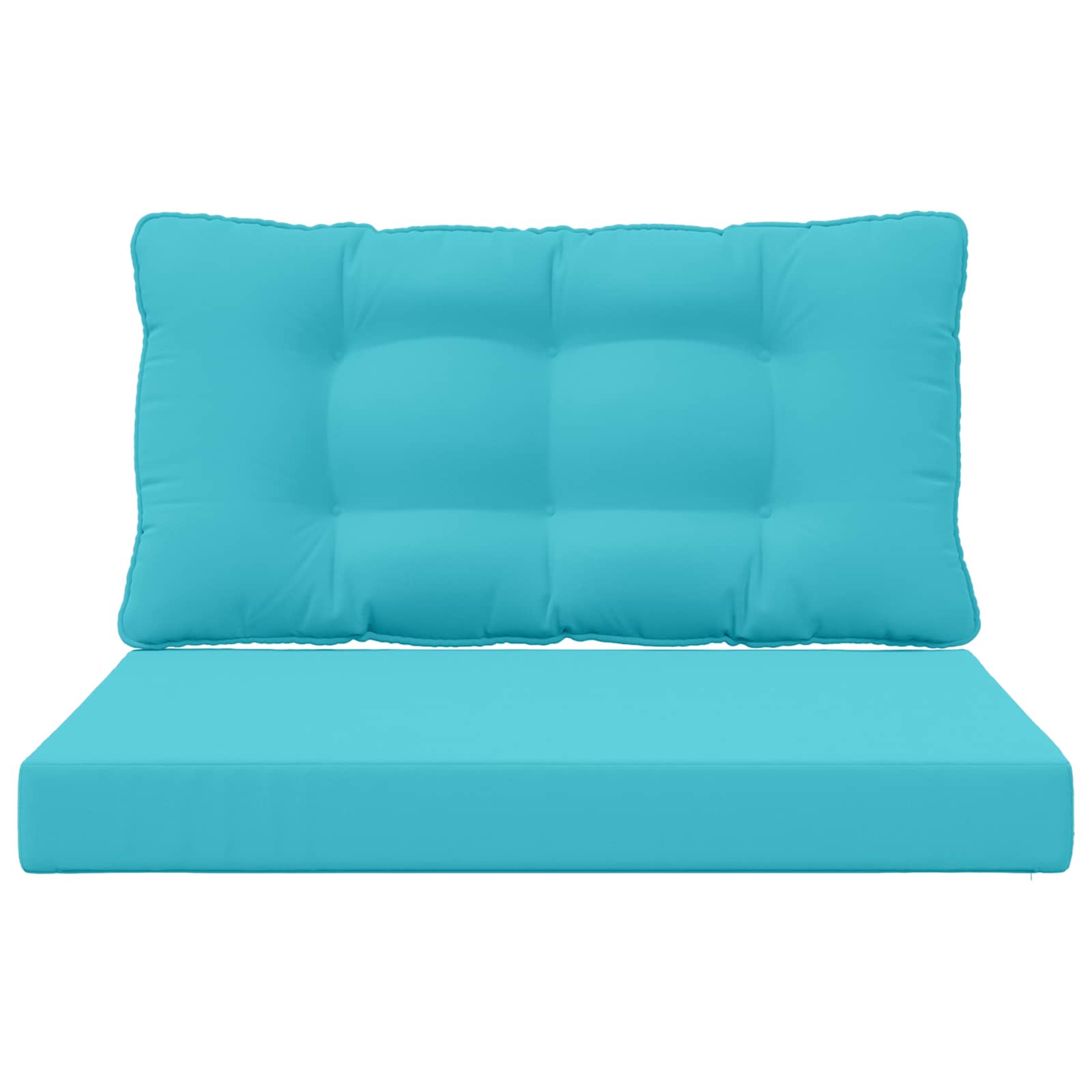 Cuscino per divano da esterno Poliestere Turchese 80 x 68,5 cm