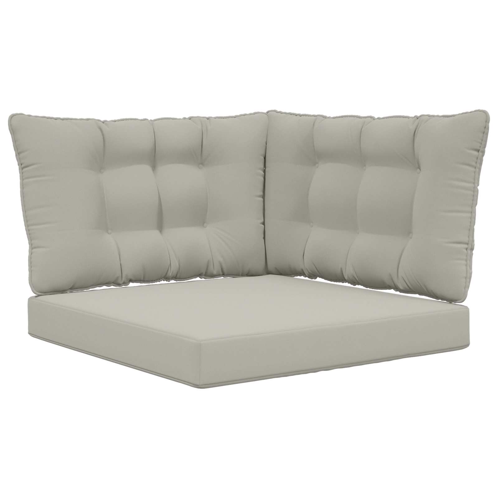 Cuscino per divano da esterno Poliestere Grigio 68,5 x 68,5 cm