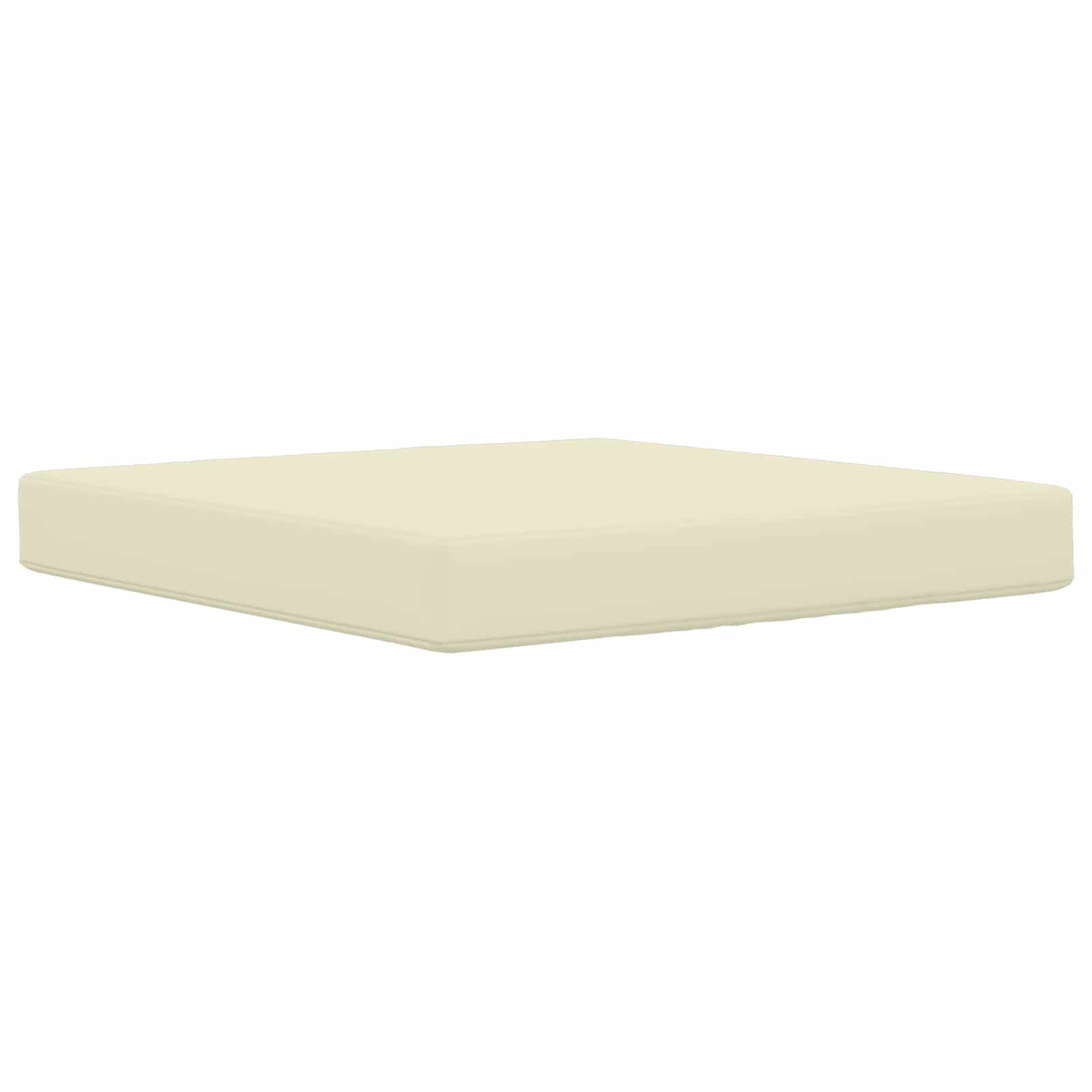 Cuscino per divano da esterno Poliestere Crema 68,5 x 68,5 cm