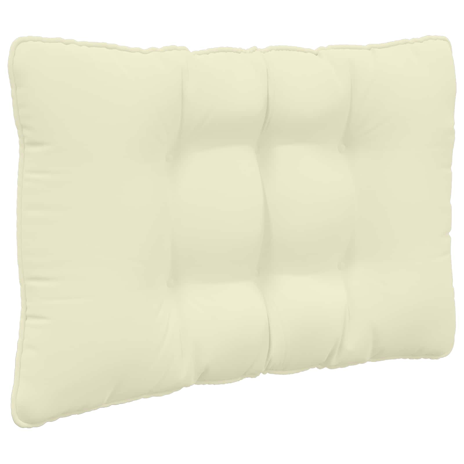 Cuscino per divano da esterno Poliestere Crema 68,5 x 68,5 cm