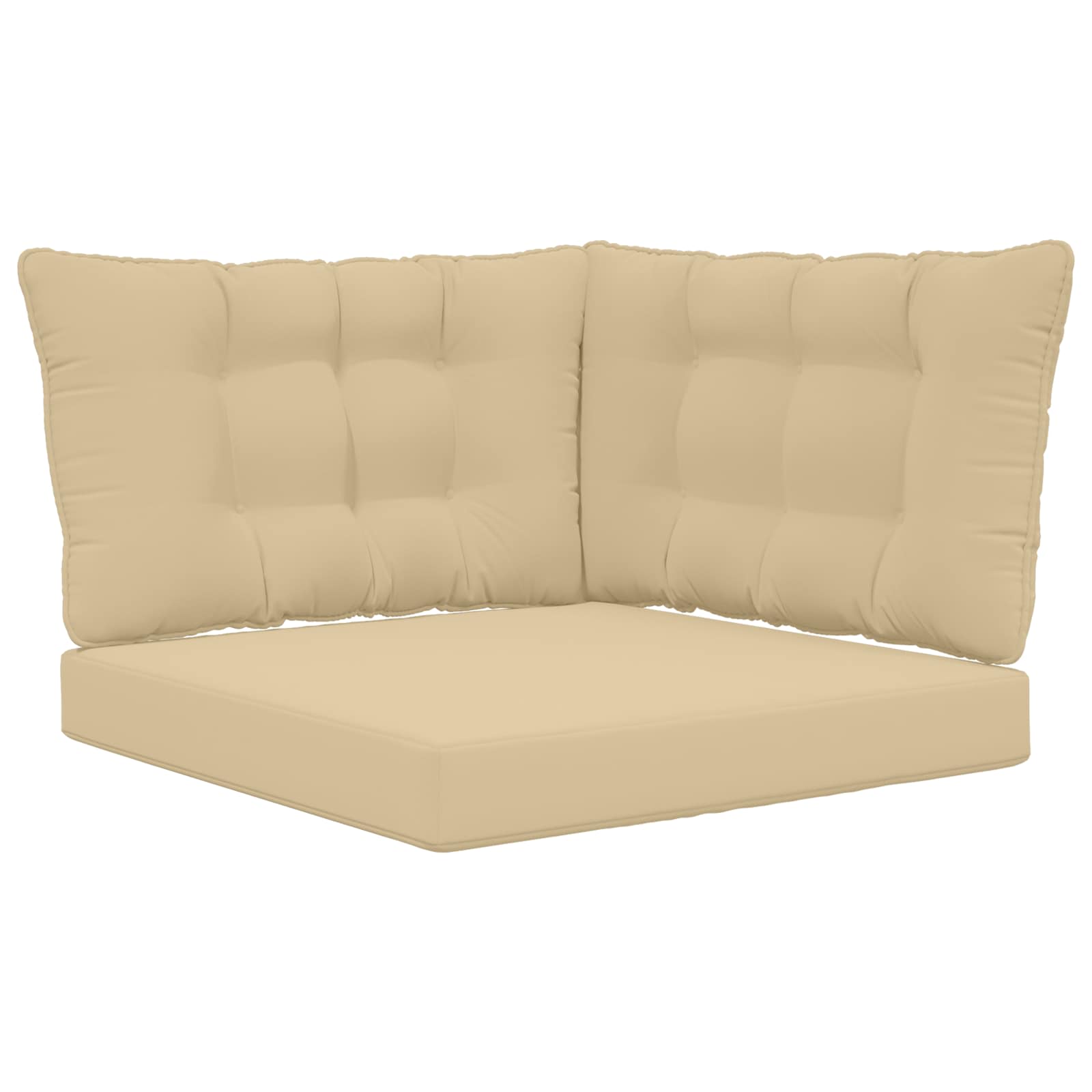 Cuscino per divano da esterno Poliestere Beige 68,5 x 68,5 cm