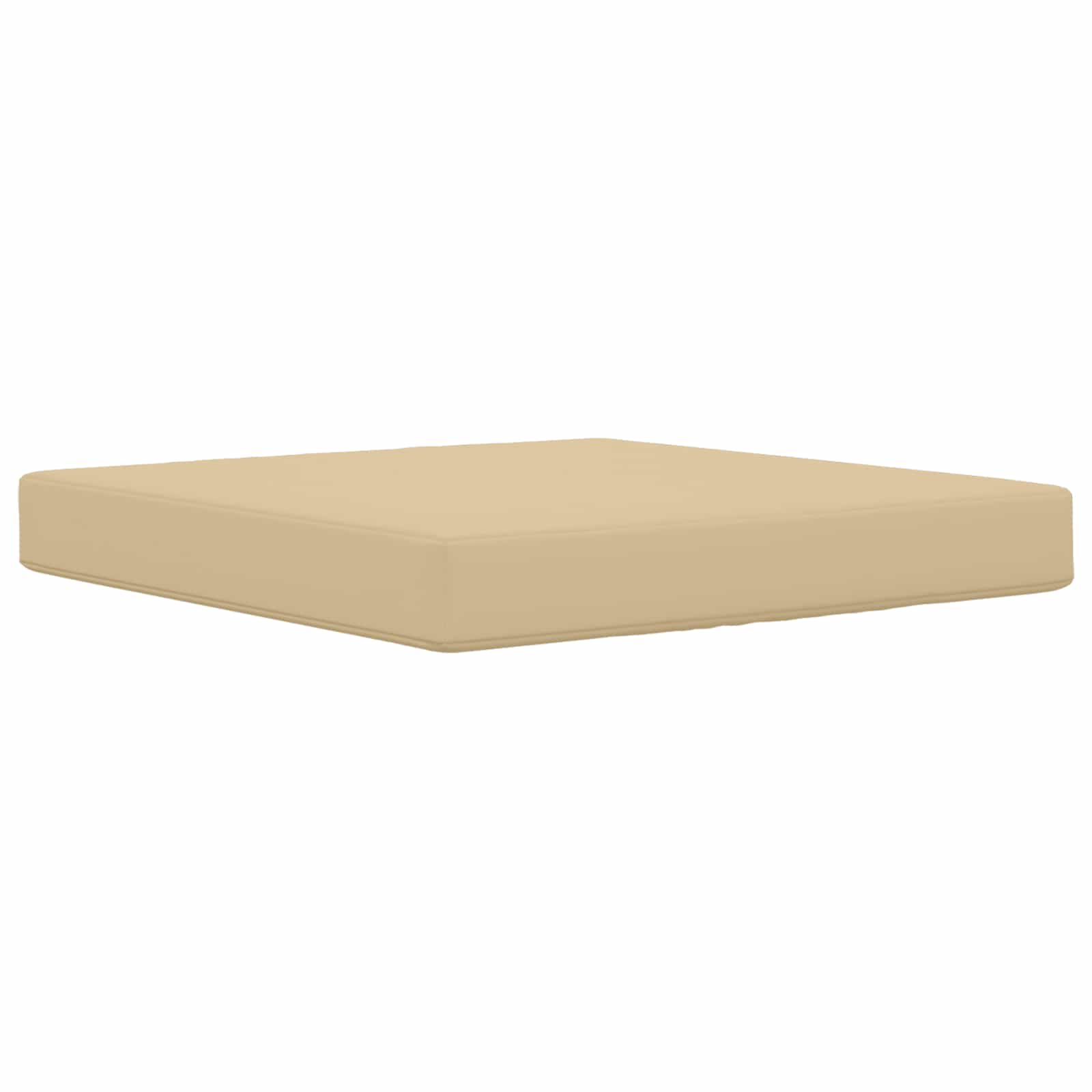 Cuscino per divano da esterno Poliestere Beige 68,5 x 68,5 cm