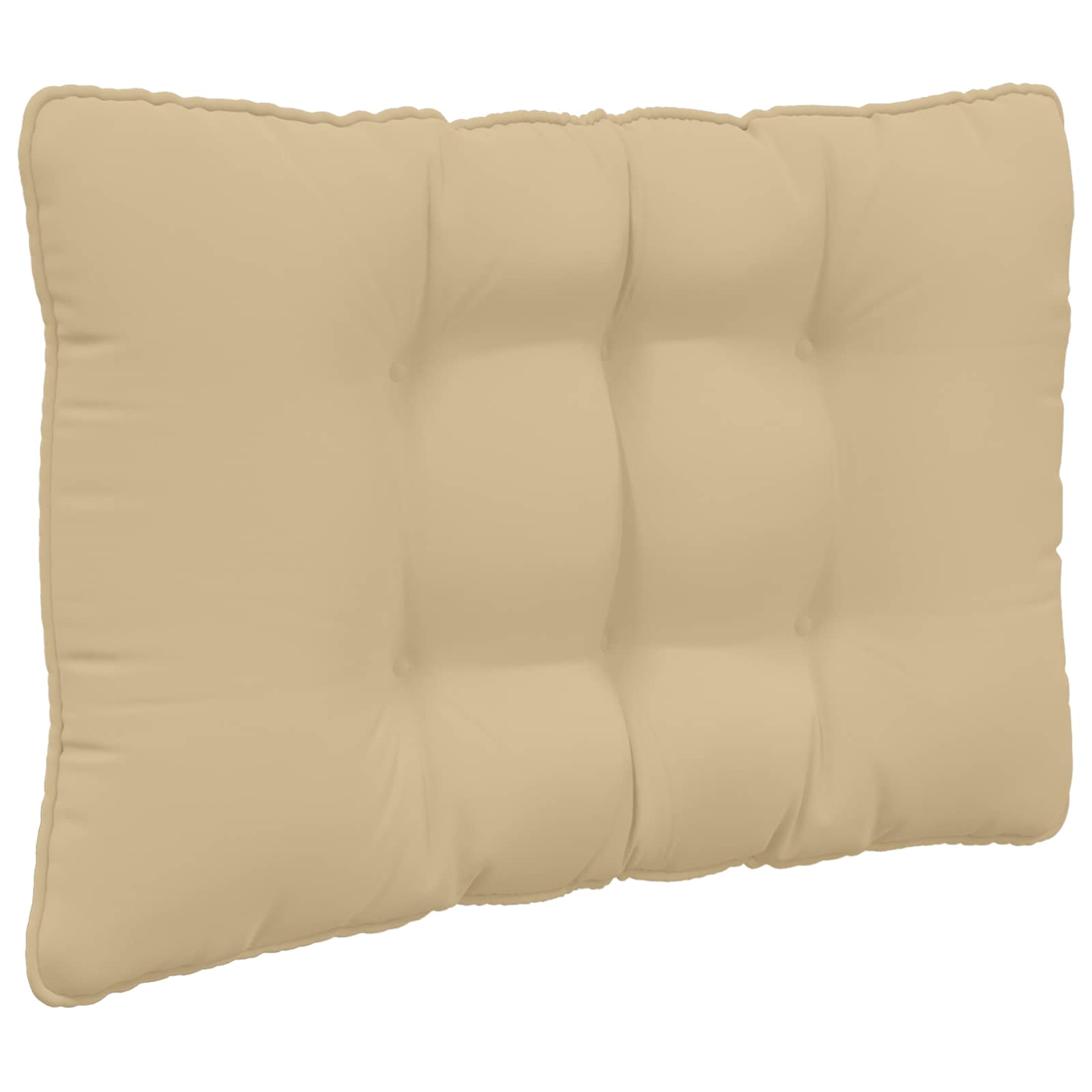 Cuscino per divano da esterno Poliestere Beige 68,5 x 68,5 cm