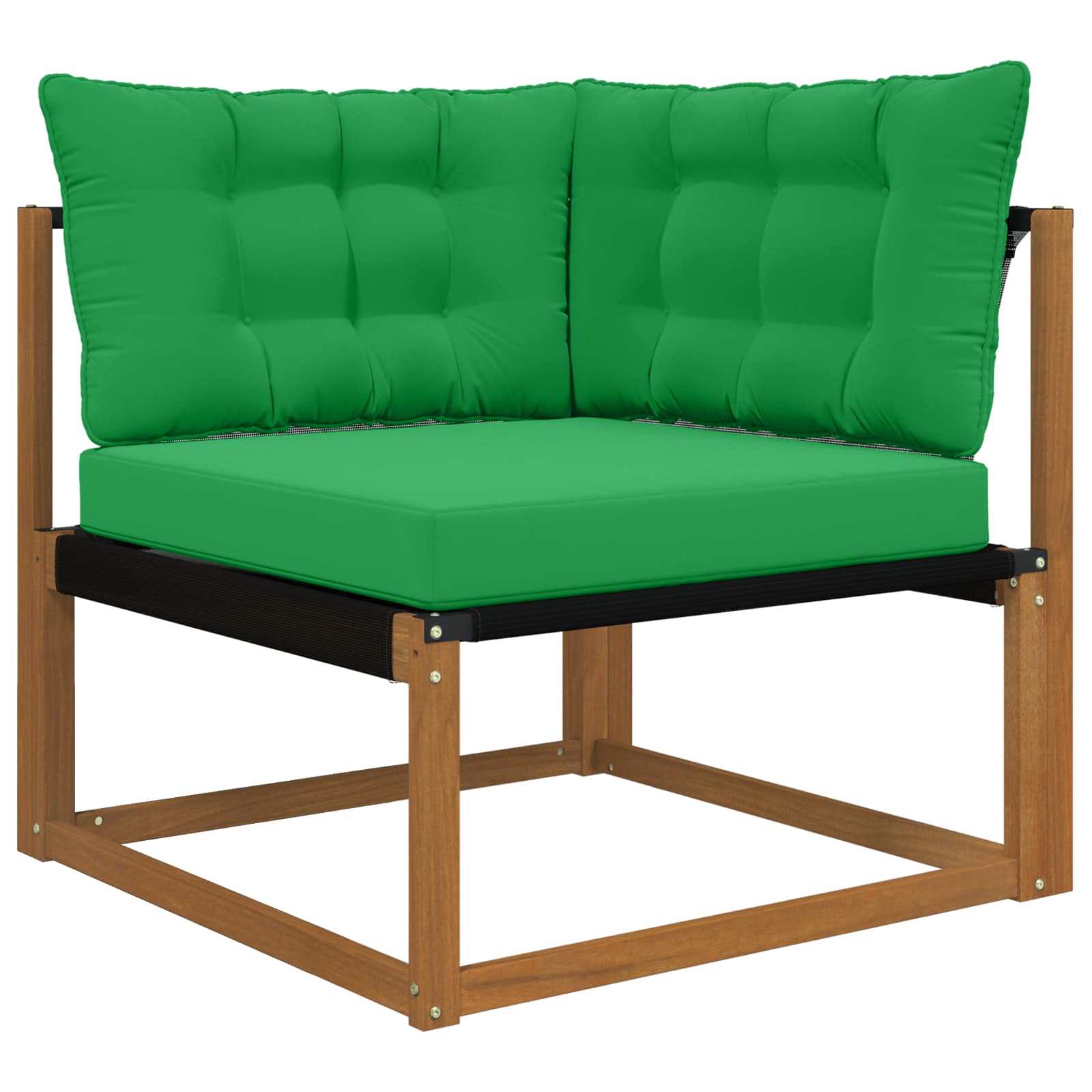 Cuscino per divano da esterno Poliestere Verde 68,5 x 68,5 cm