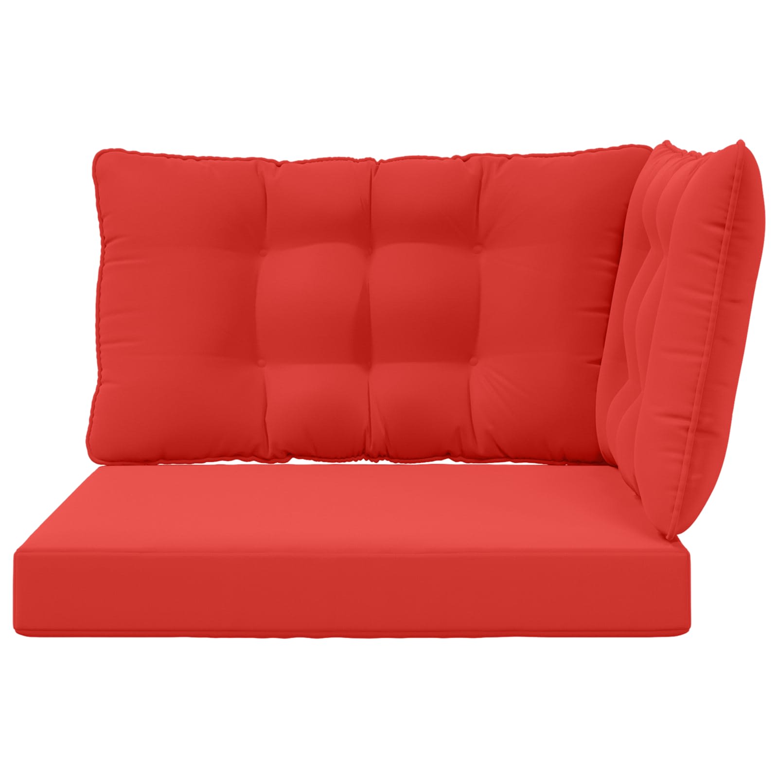 Cuscino per divano da esterno Poliestere Rosso 68,5 x 68,5 cm