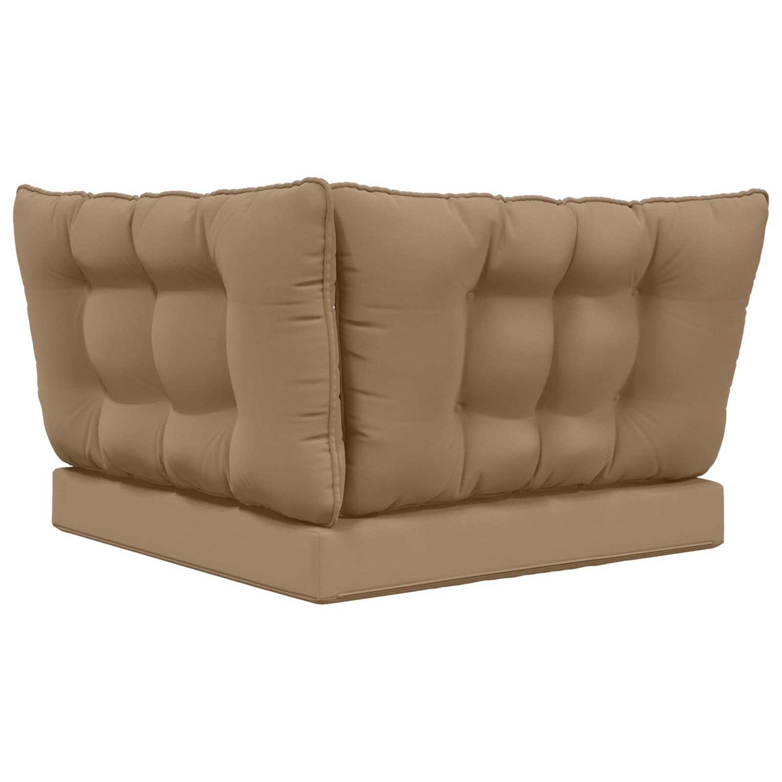 Cuscino per divano da esterno Poliestere Tortora 68,5 x 68,5 cm