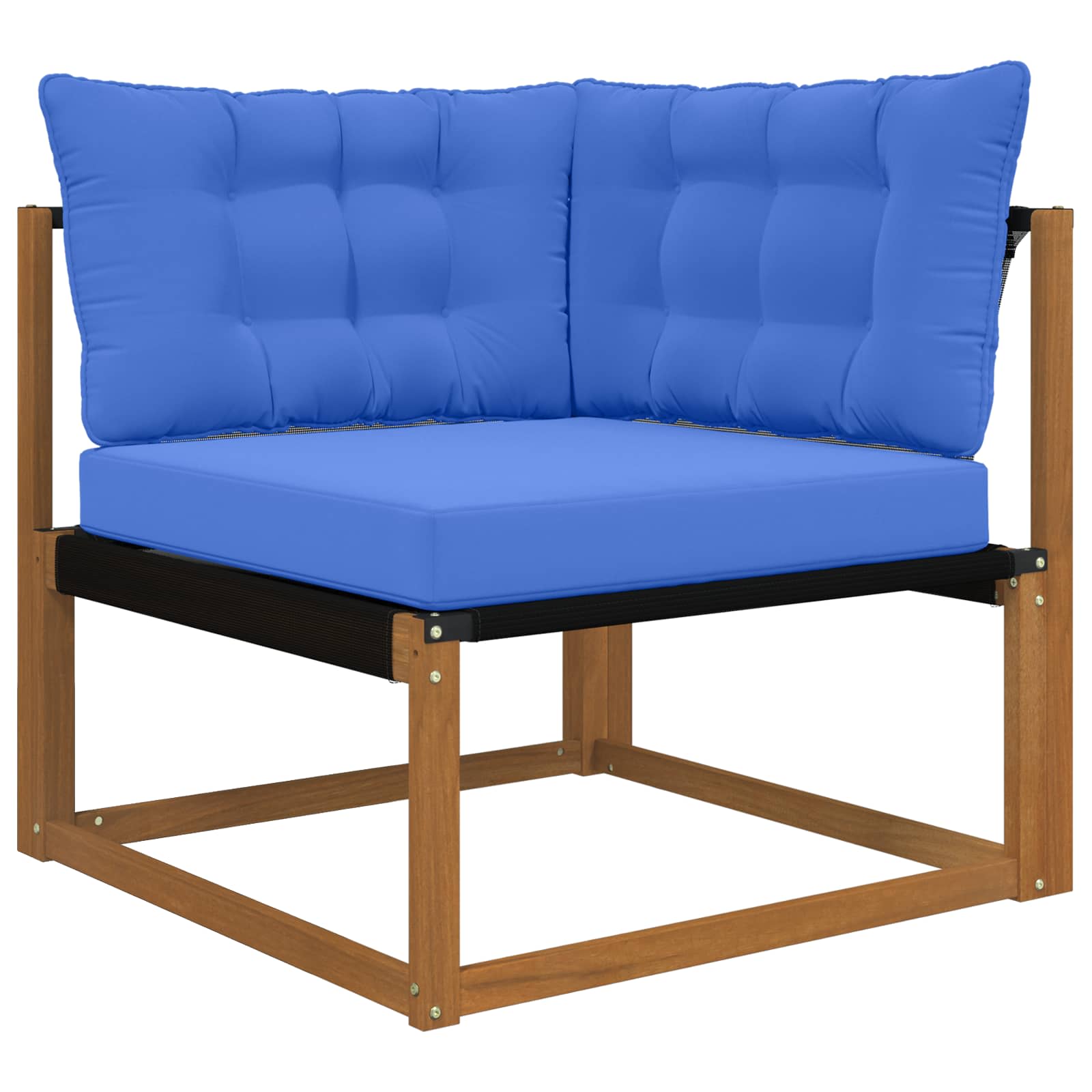 Cuscino per divano da esterno Poliestere Blu Reale