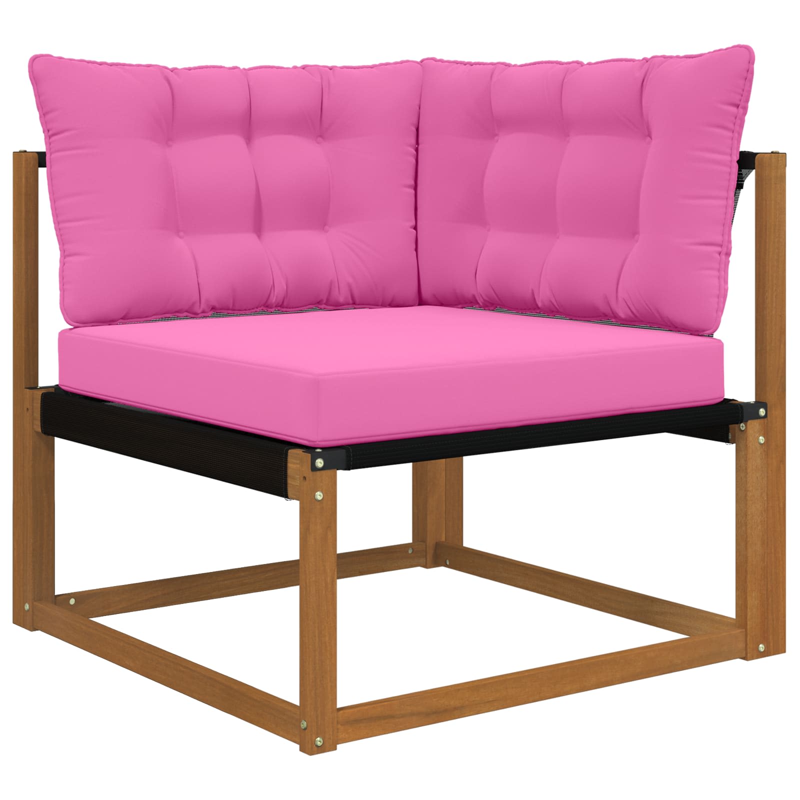 Cuscino per divano da esterno Poliestere Rosa 68,5 x 68,5 cm