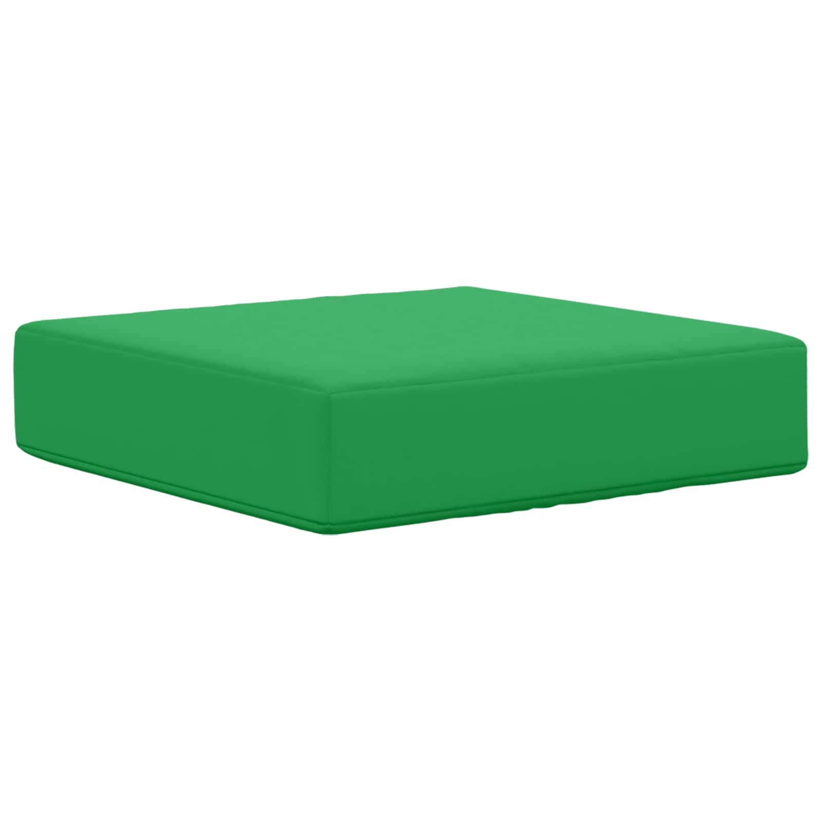 Cuscino da Sedia Esterno 100% Poliestere Verde 40 x 40 x 8 cm