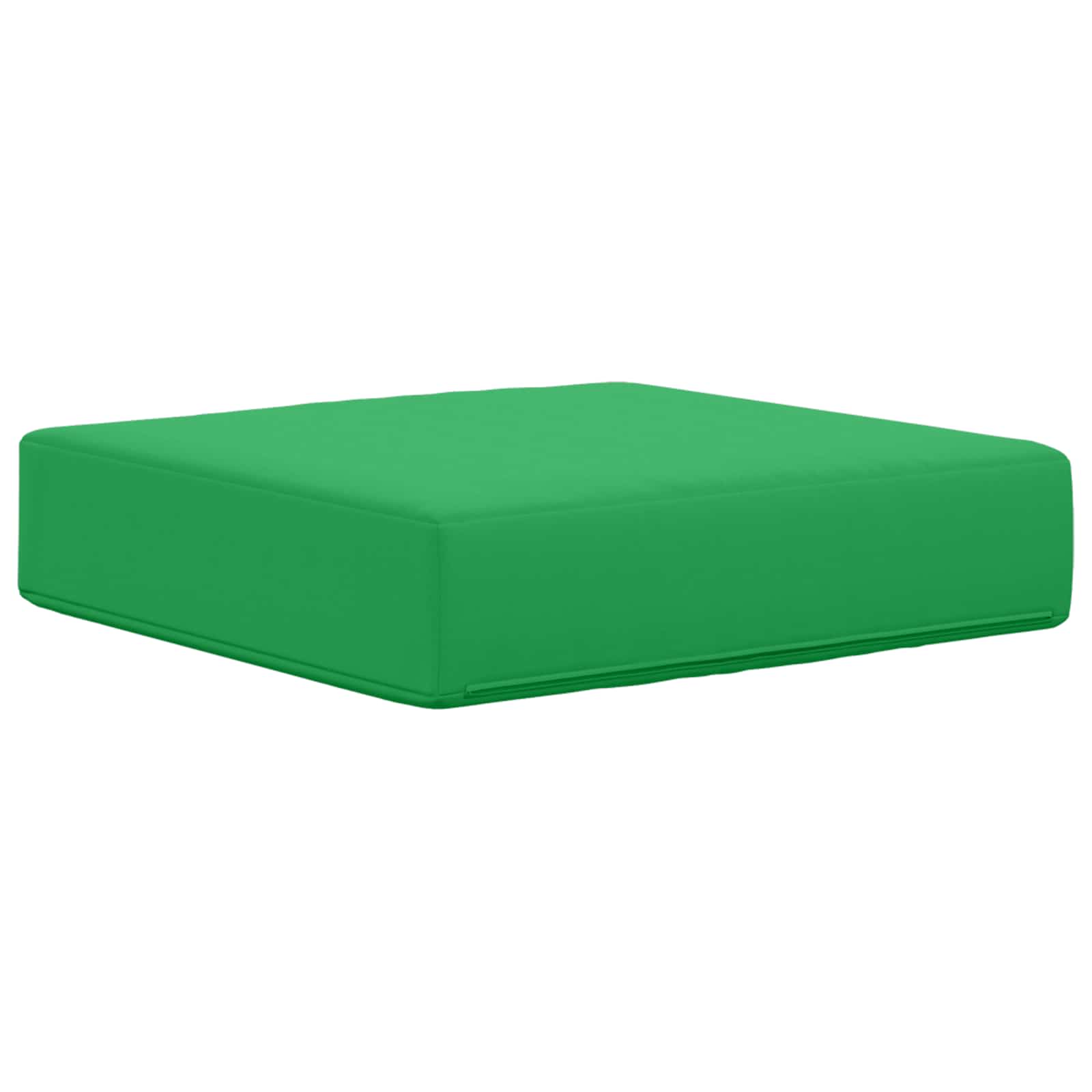 Cuscino da Sedia Esterno 100% Poliestere Verde 40 x 40 x 8 cm