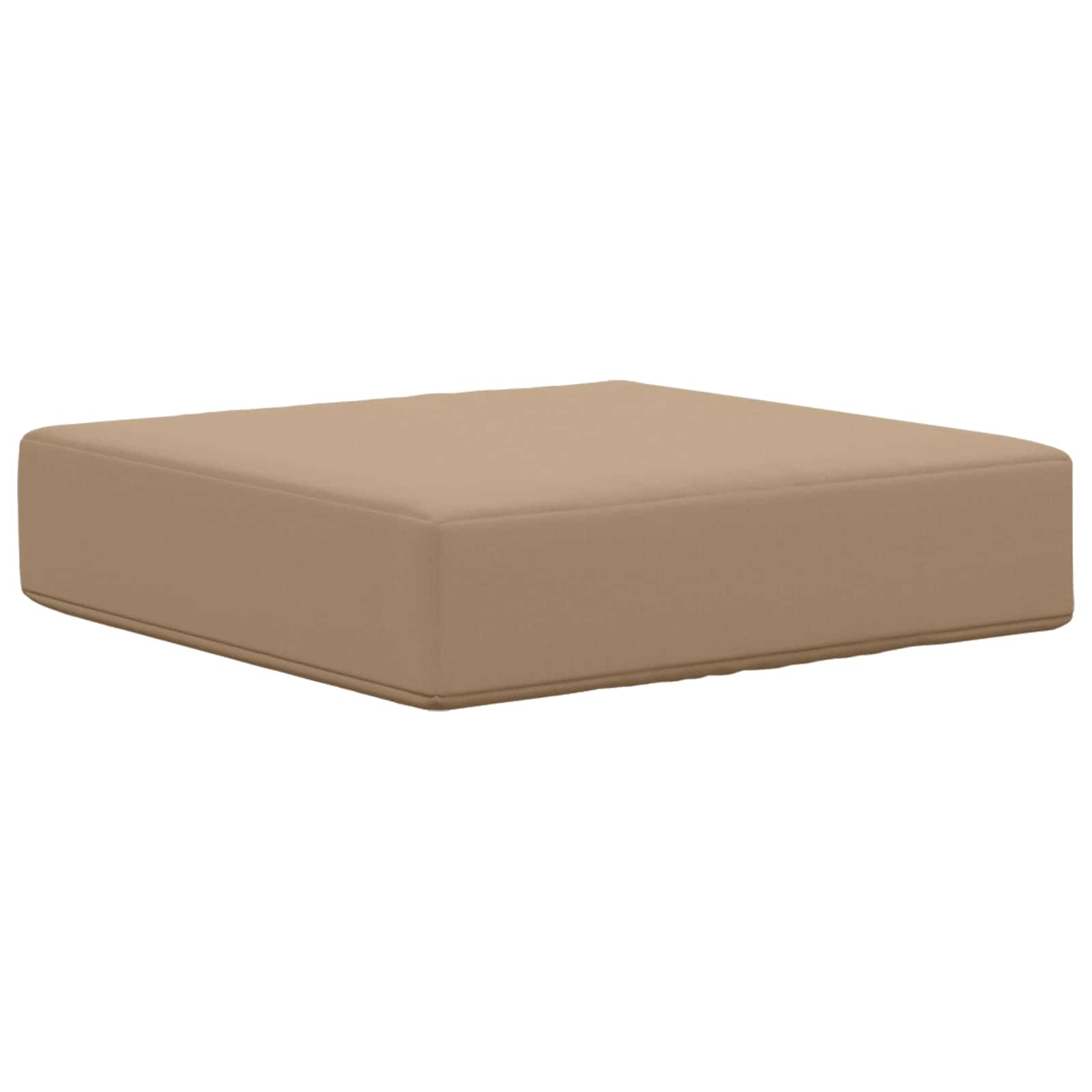 Cuscino da Sedia Esterno 100% Poliestere Tortora 40 x 40 x 8 cm