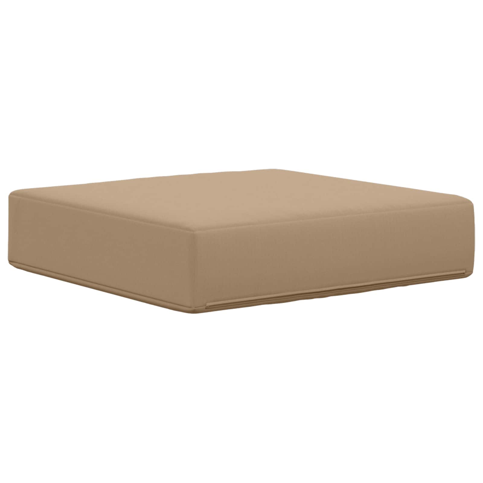 Cuscino da Sedia Esterno 100% Poliestere Tortora 40 x 40 x 8 cm