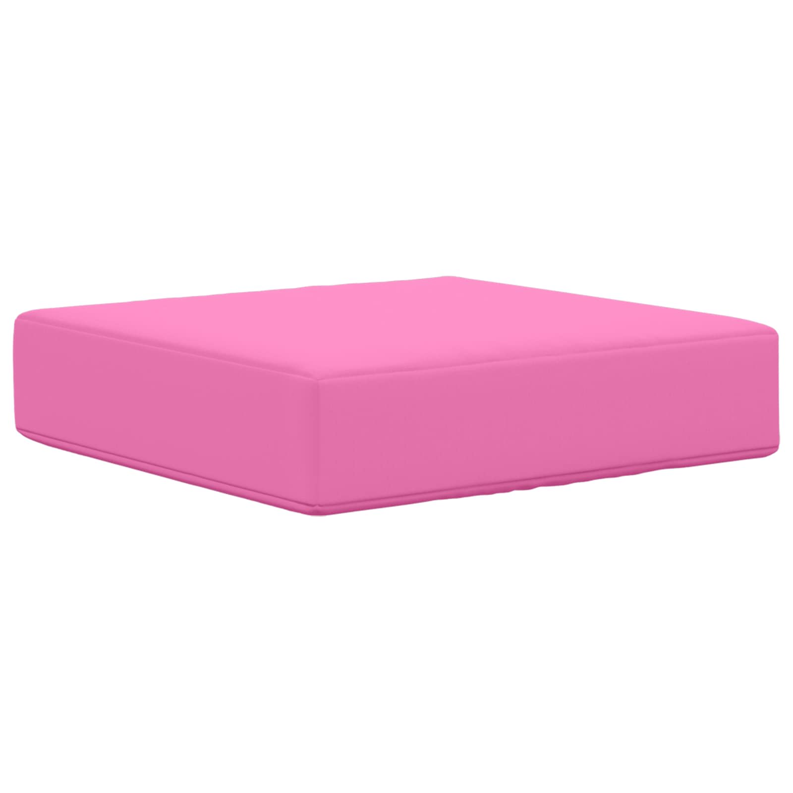 Cuscino da Sedia Esterno 100% Poliestere Rosa 40 x 40 x 8 cm