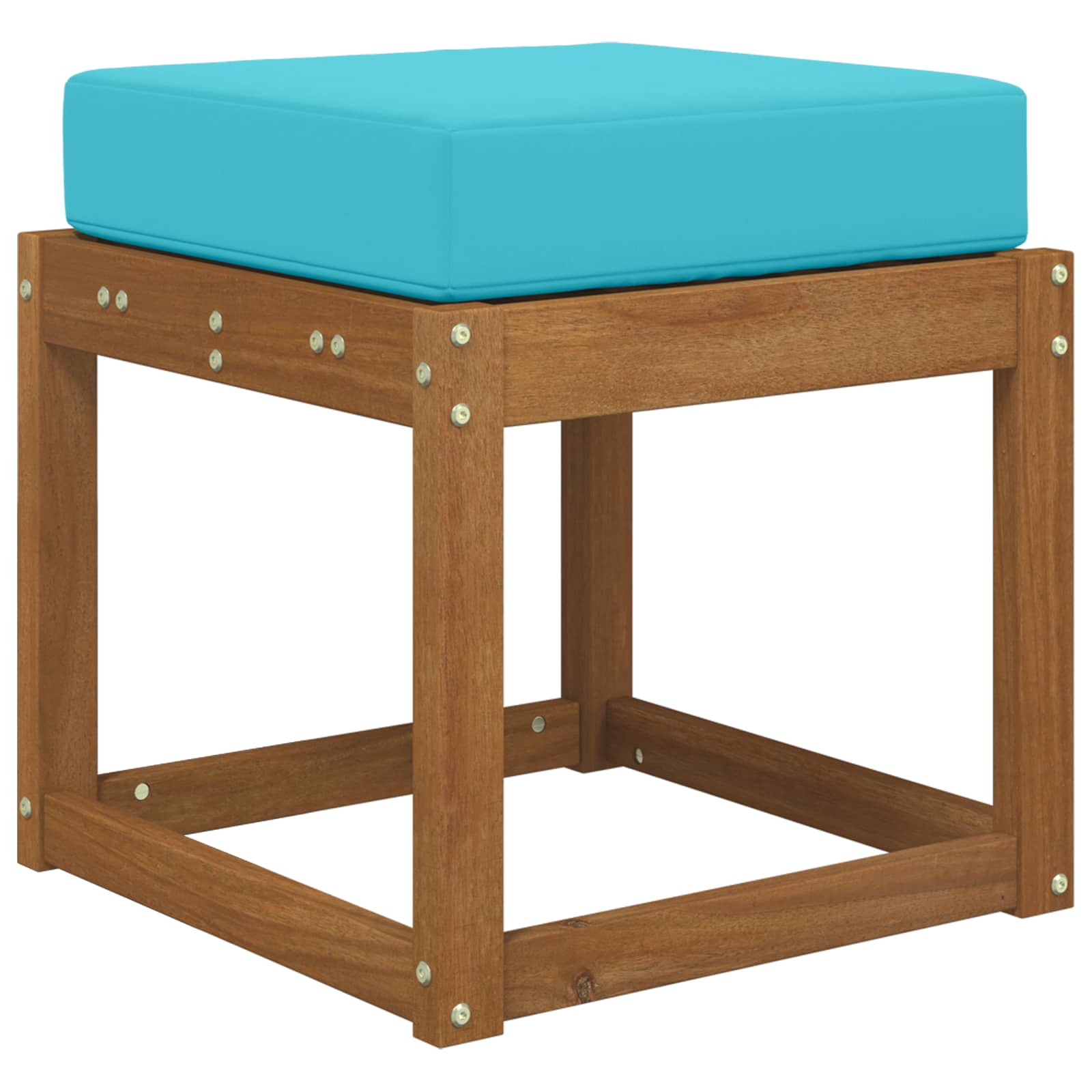 Cuscino da Sedia Esterno 100% Poliestere Turchese