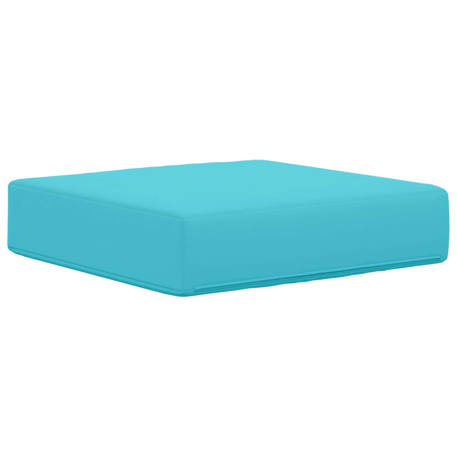 Cuscino da Sedia Esterno 100% Poliestere Turchese
