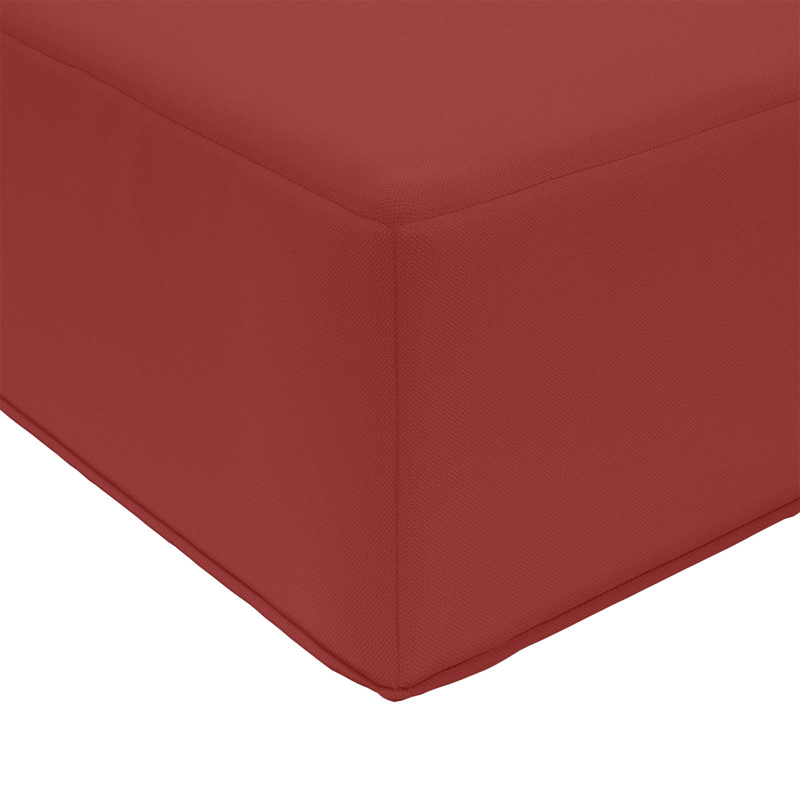 Cuscino da Sedia Esterno 100% Poliestere Rosso vino
