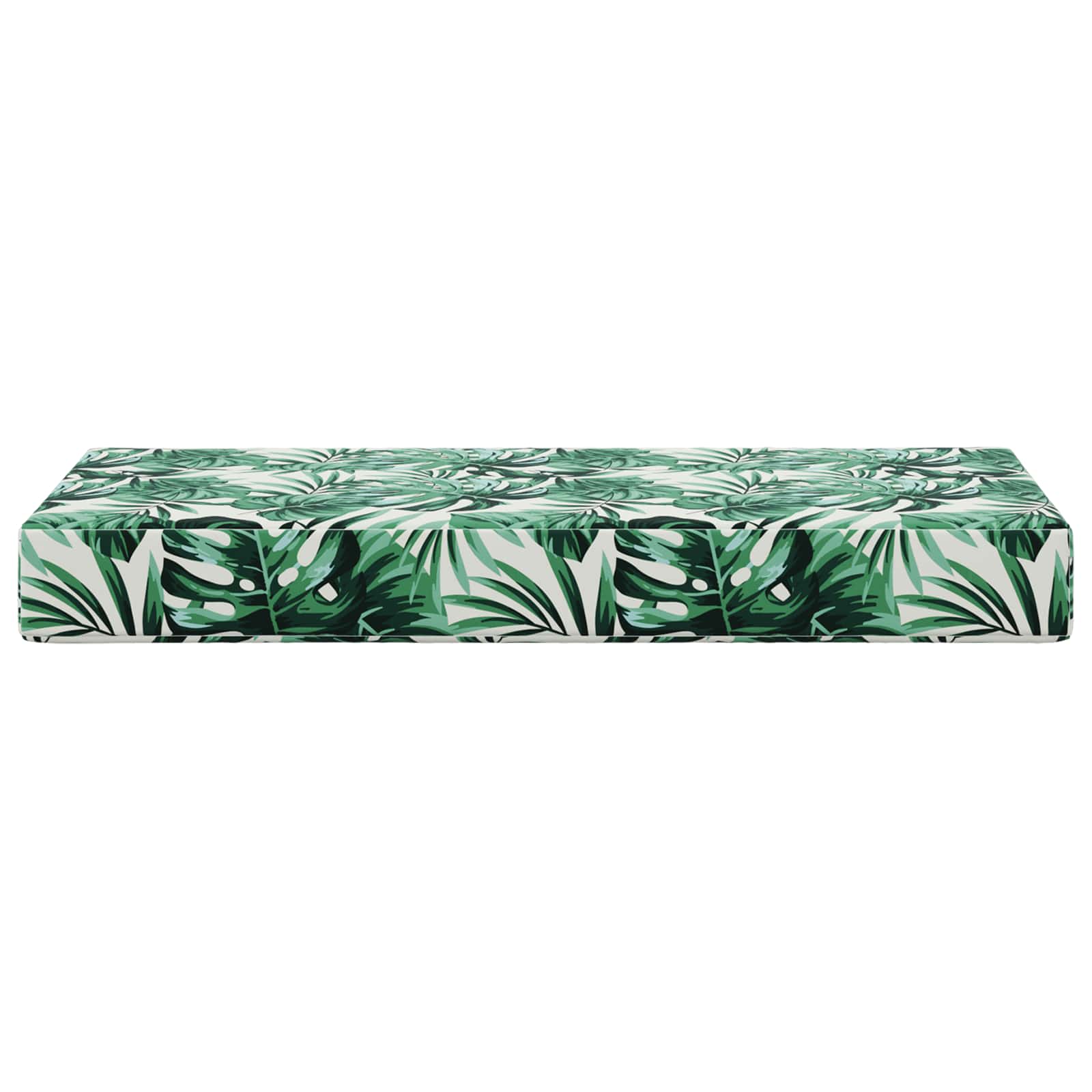 Cuscino da Sedia Esterno 100% Poliestere Fogli tropicali