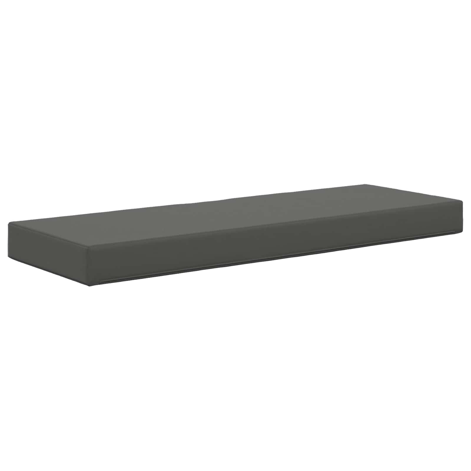 Cuscino da Sedia Esterno 100% Poliestere Antracite