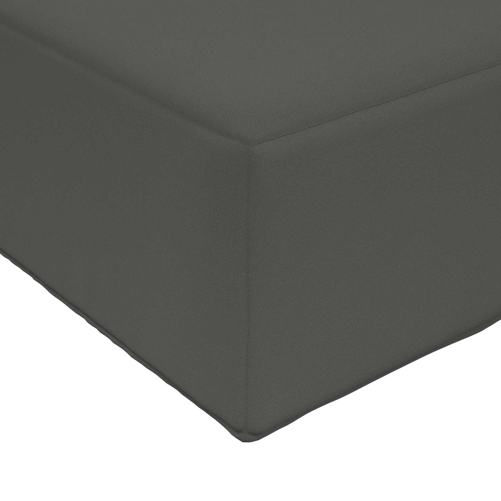 Cuscino da Sedia Esterno 100% Poliestere Antracite