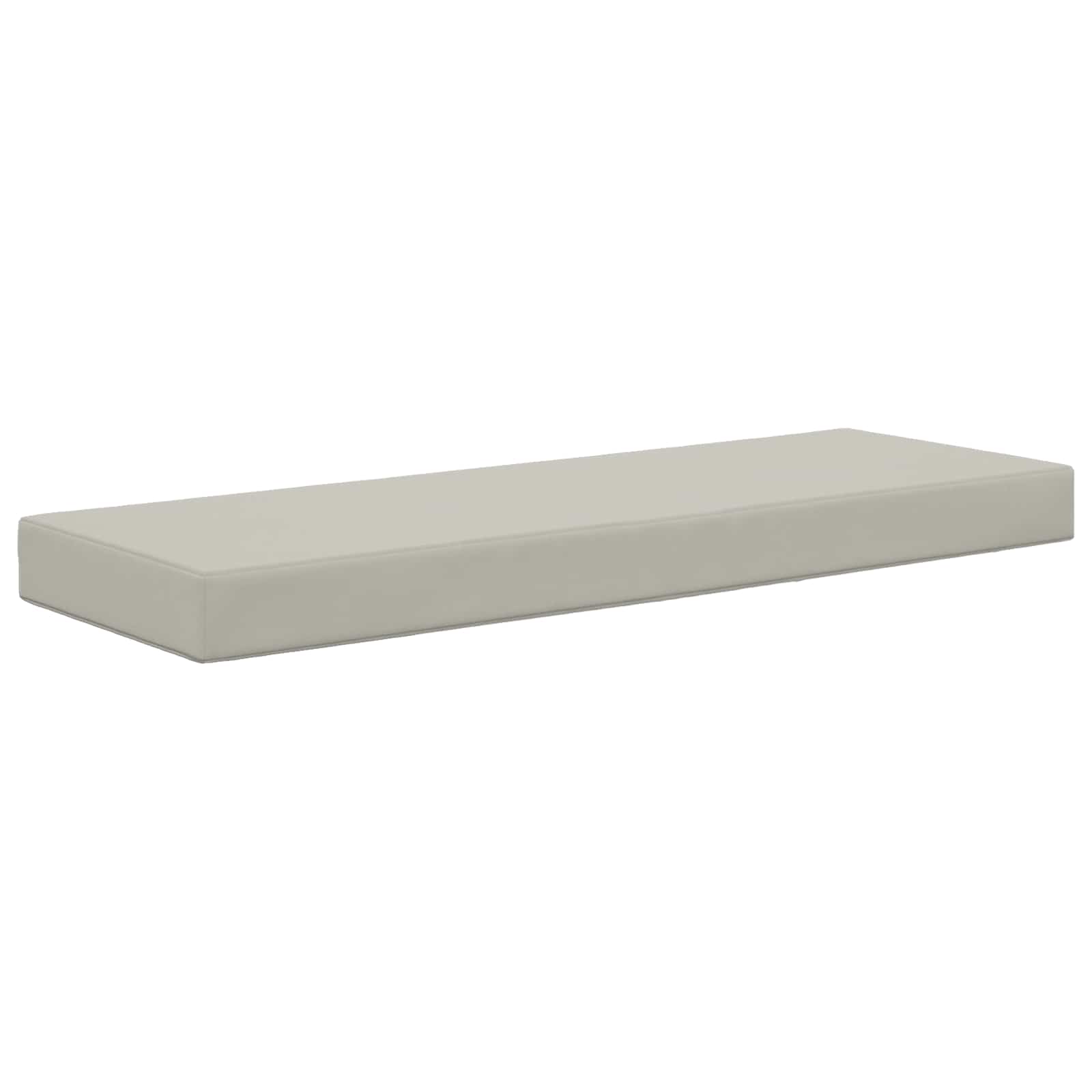 Cuscino da Sedia Esterno 100% Poliestere Grigio