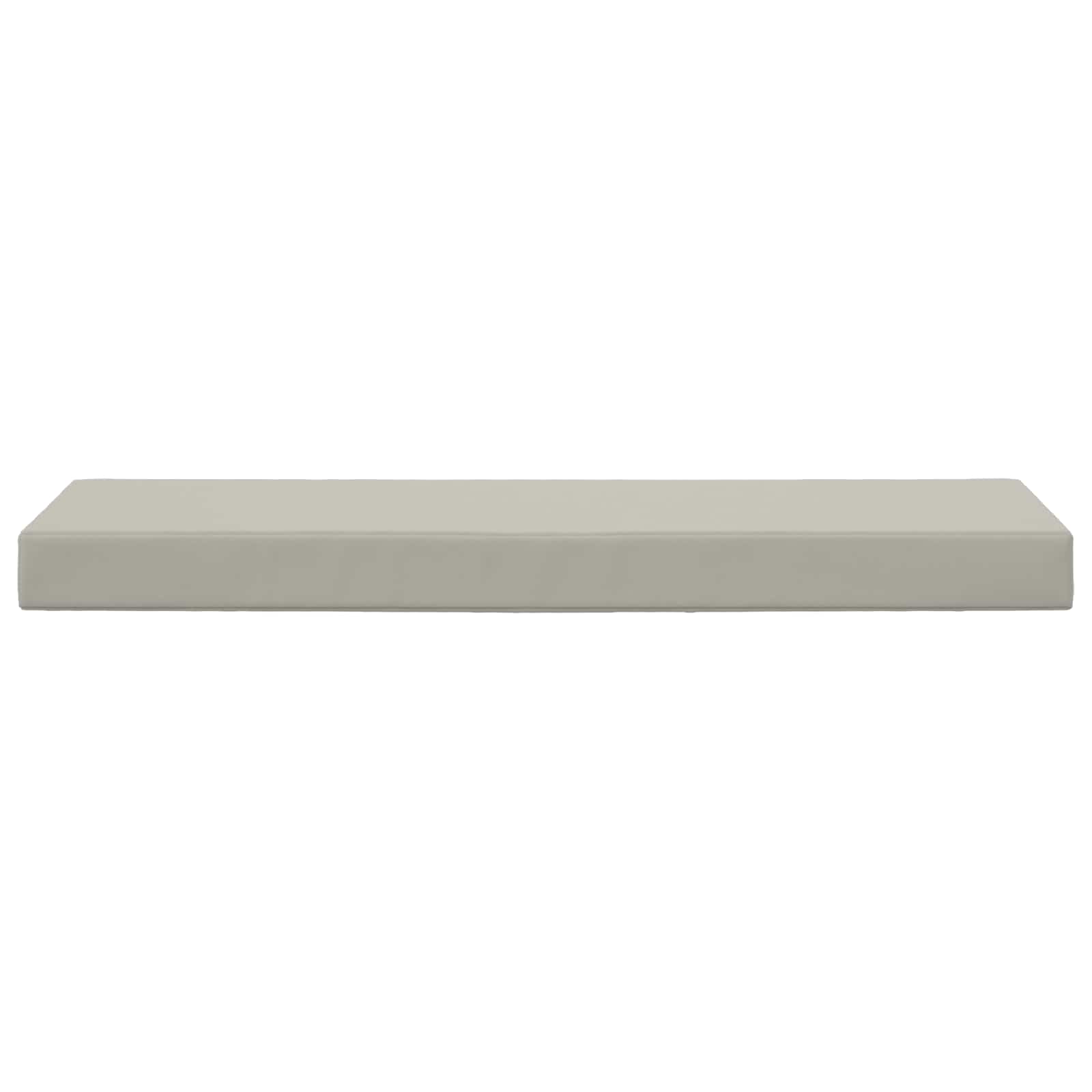Cuscino da Sedia Esterno 100% Poliestere Grigio