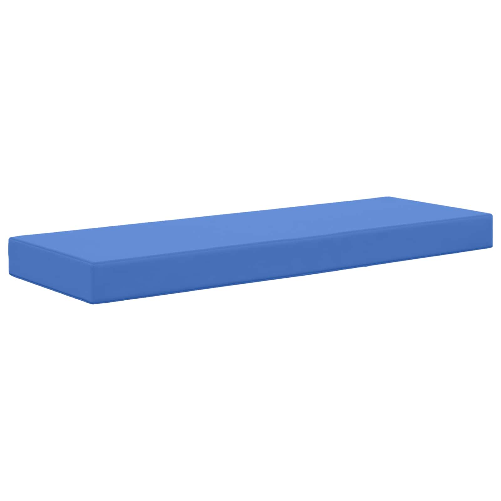 Cuscino da Sedia Esterno 100% Poliestere Blu Reale