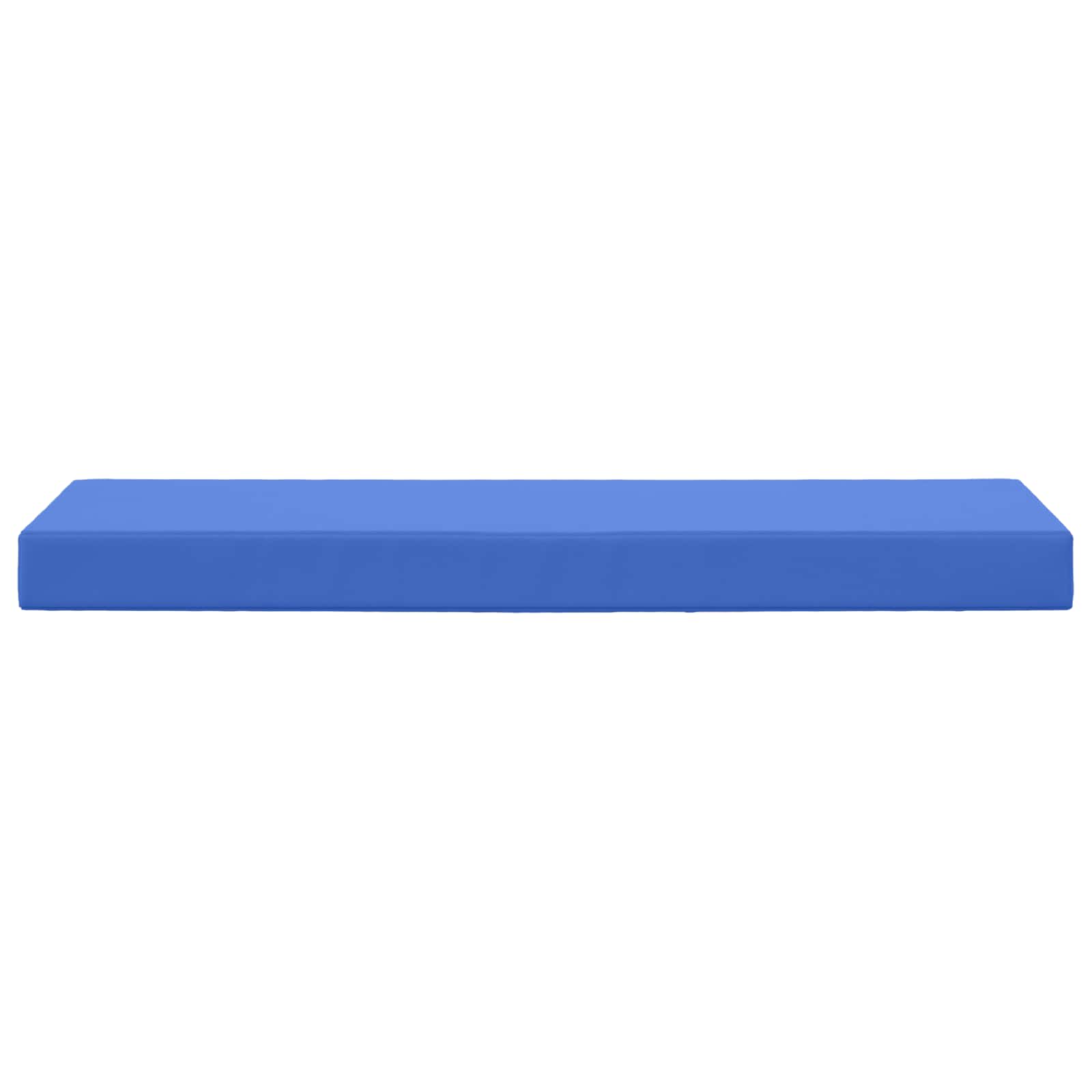 Cuscino da Sedia Esterno 100% Poliestere Blu Reale