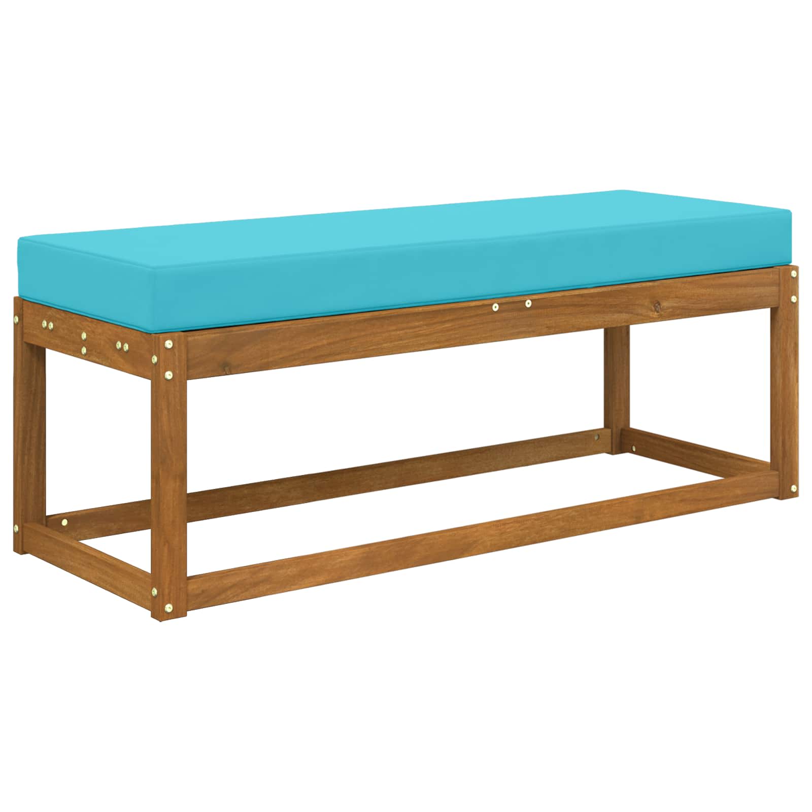Cuscino da Sedia Esterno 100% Poliestere Turchese