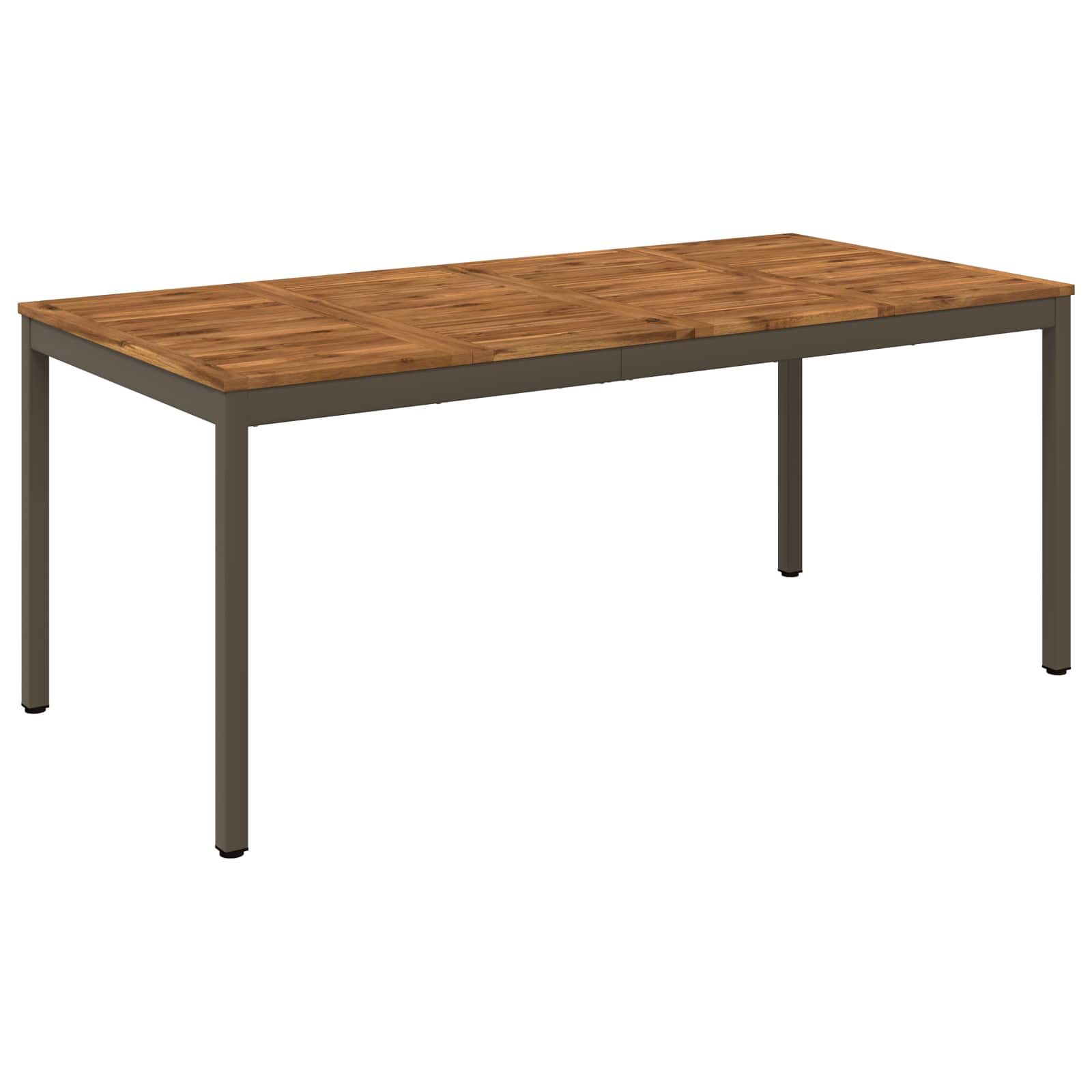Tavolo da cena da giardino Naturale e Caffè 147 x 88,5 x 75 cm