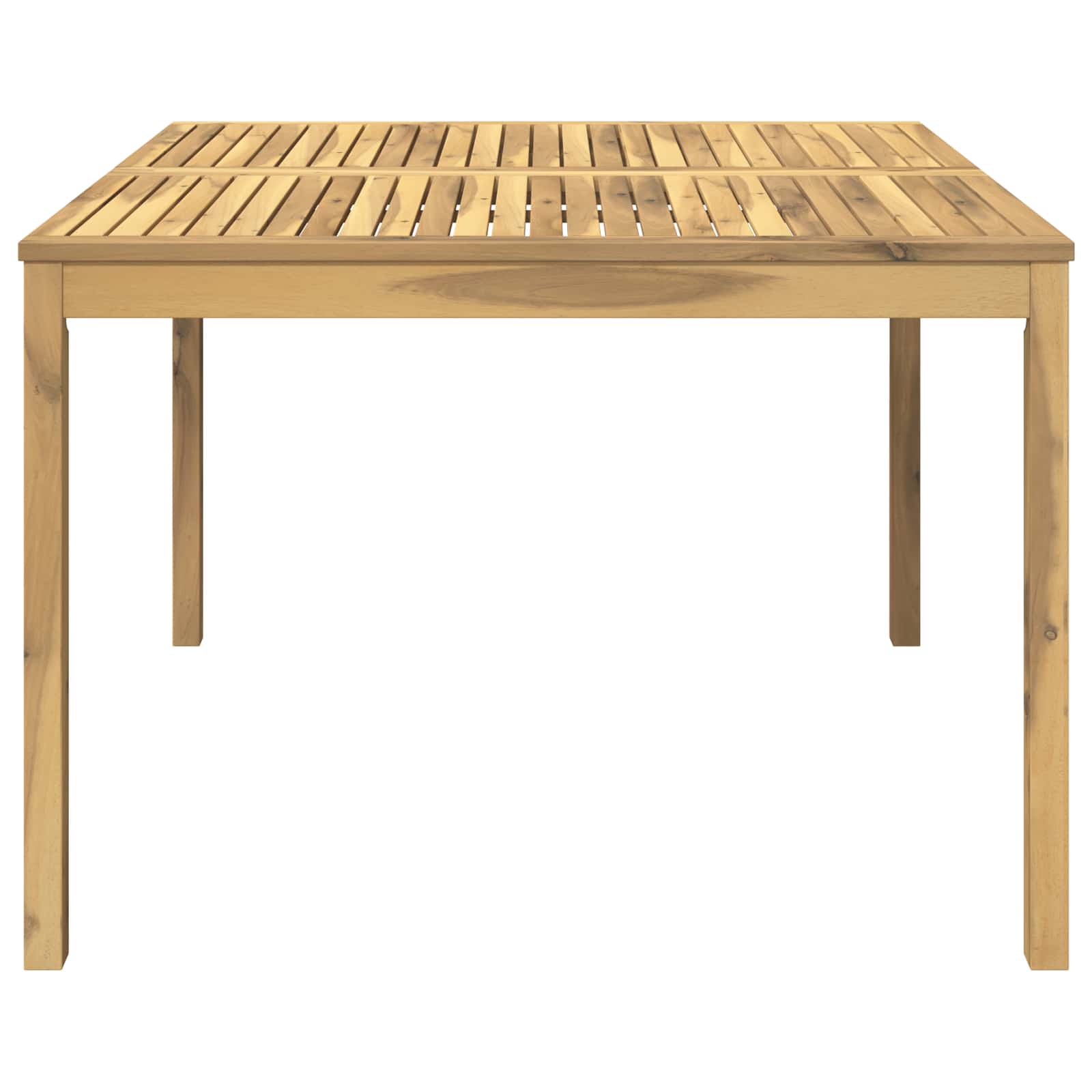 Tavolo da cena da giardino Sbiancato 110 x 108,5 x 75 cm