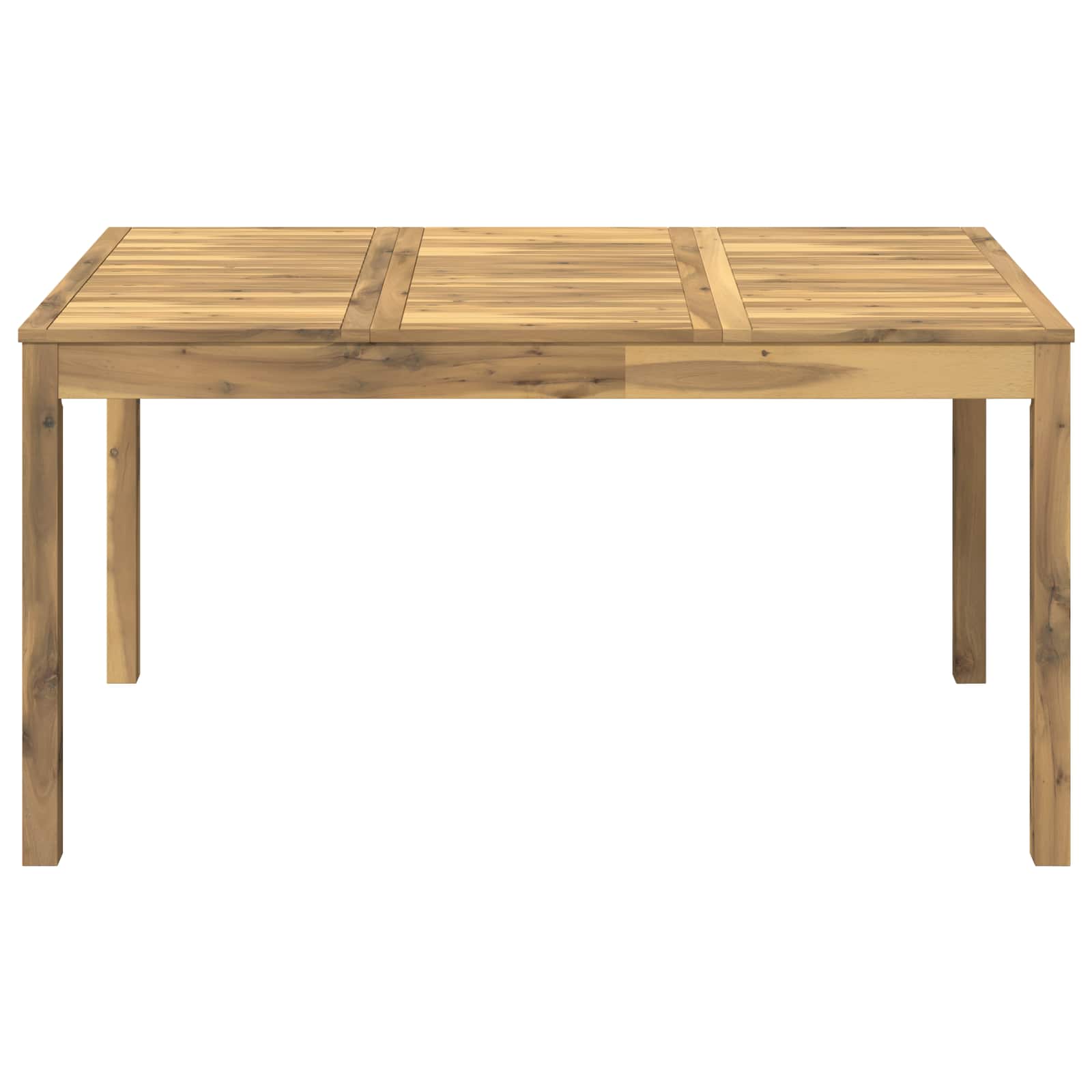 Tavolo da cena da giardino Sbiancato 147 x 88,5 x 75 cm