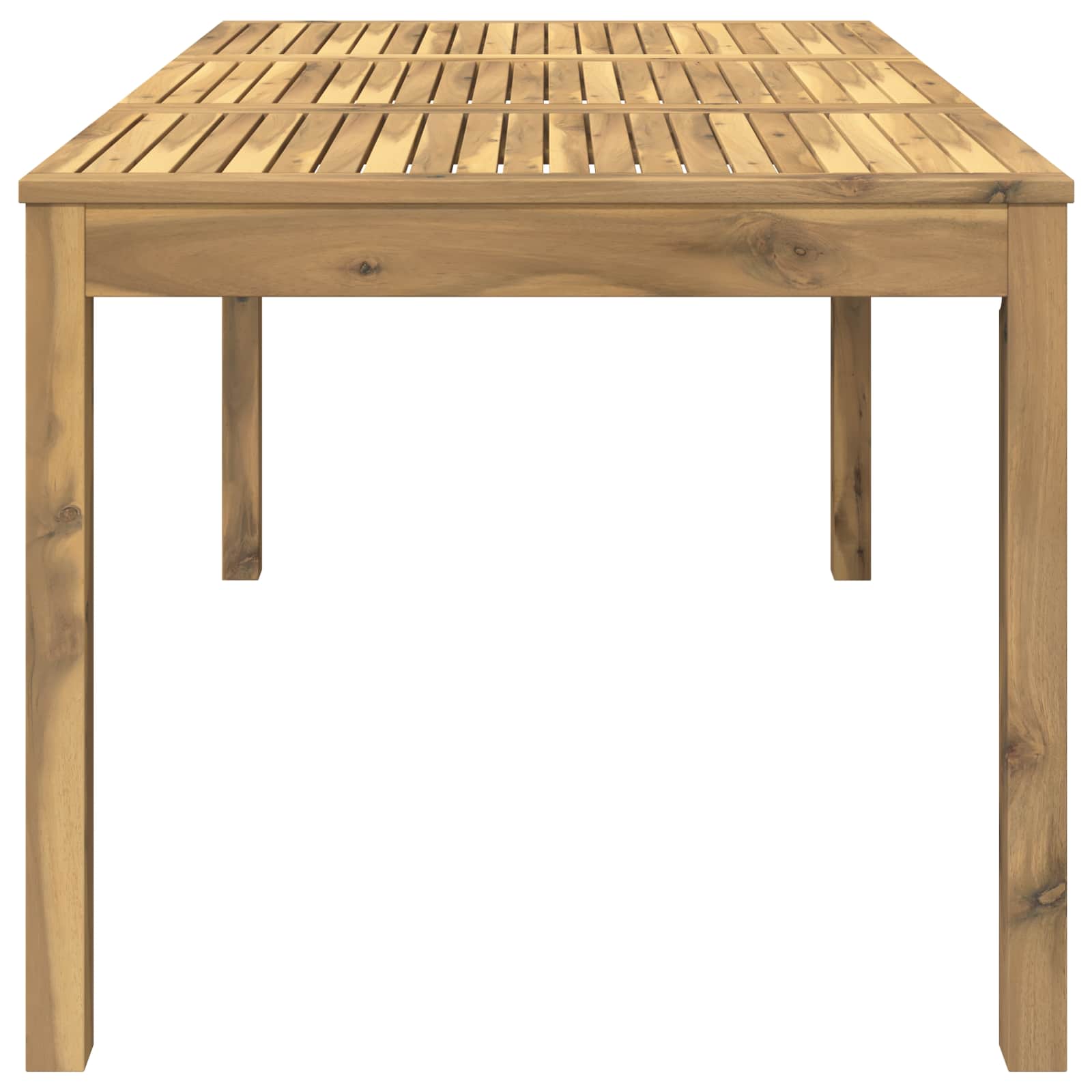 Tavolo da cena da giardino Sbiancato 147 x 88,5 x 75 cm