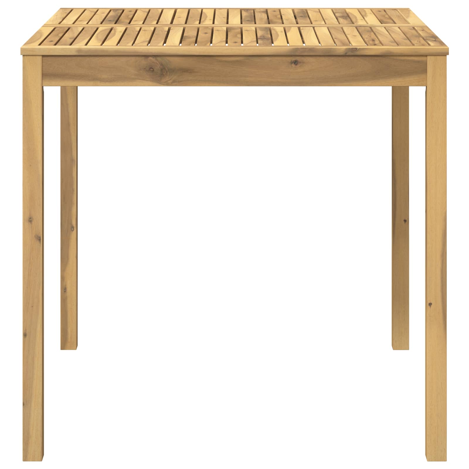 Tavolo Bar da Giardino Sbiancato 110 x 108,5 x 105 cm