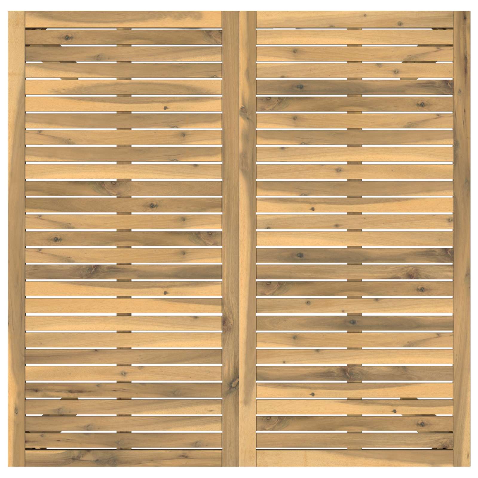 Tavolo Bar da Giardino Sbiancato 110 x 108,5 x 105 cm