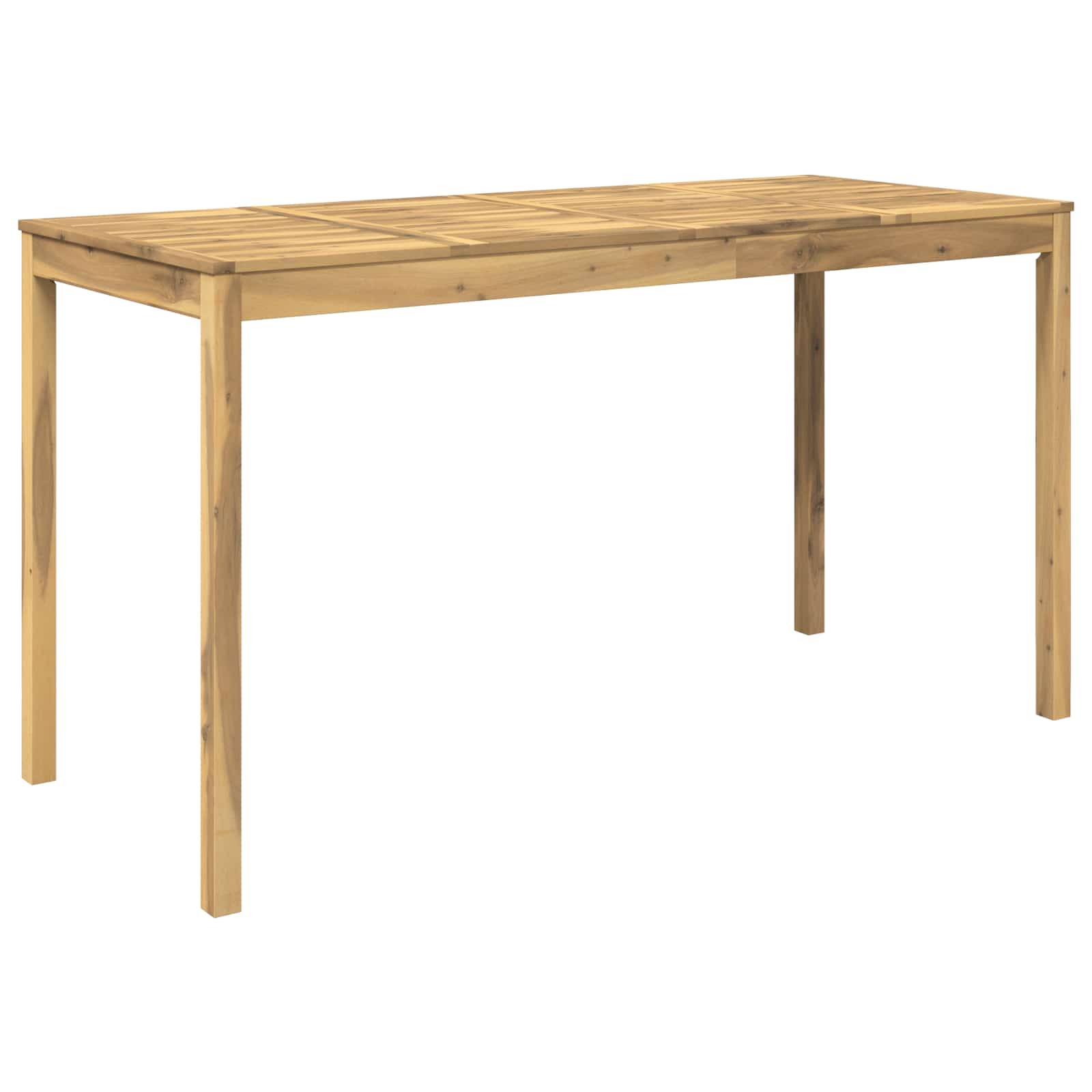 Tavolo Bar da Giardino Sbiancato 196 x 80,5 x 105 cm