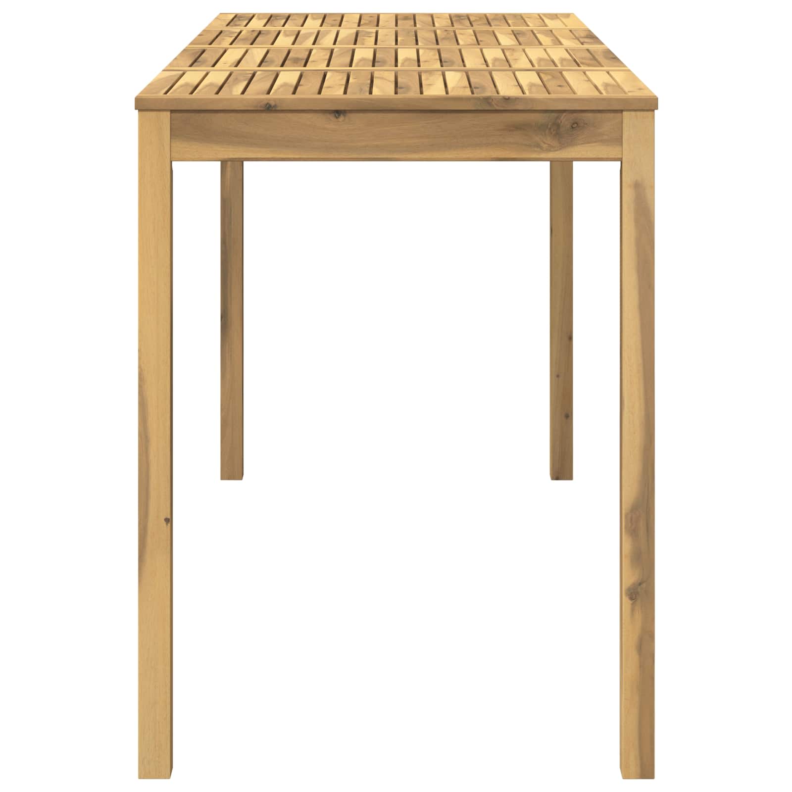Tavolo Bar da Giardino Sbiancato 196 x 80,5 x 105 cm