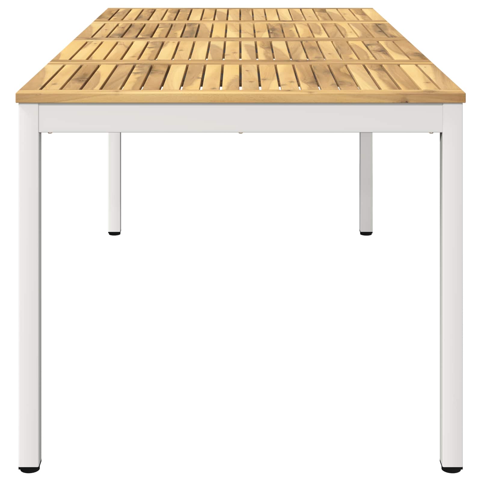 Tavolo da cena da giardino Sbiancato 147 x 88,5 x 75 cm
