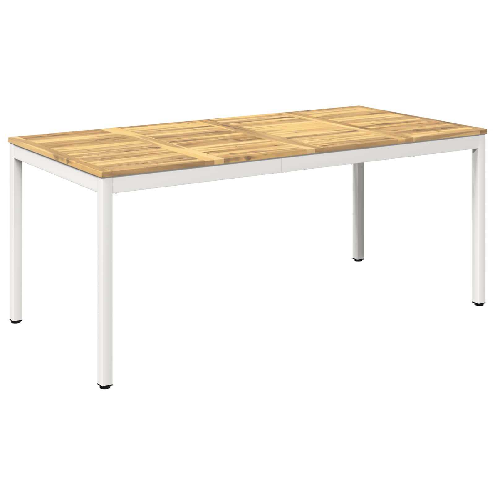 Tavolo da cena da giardino Sbiancato 180 x 88,5 x 75 cm