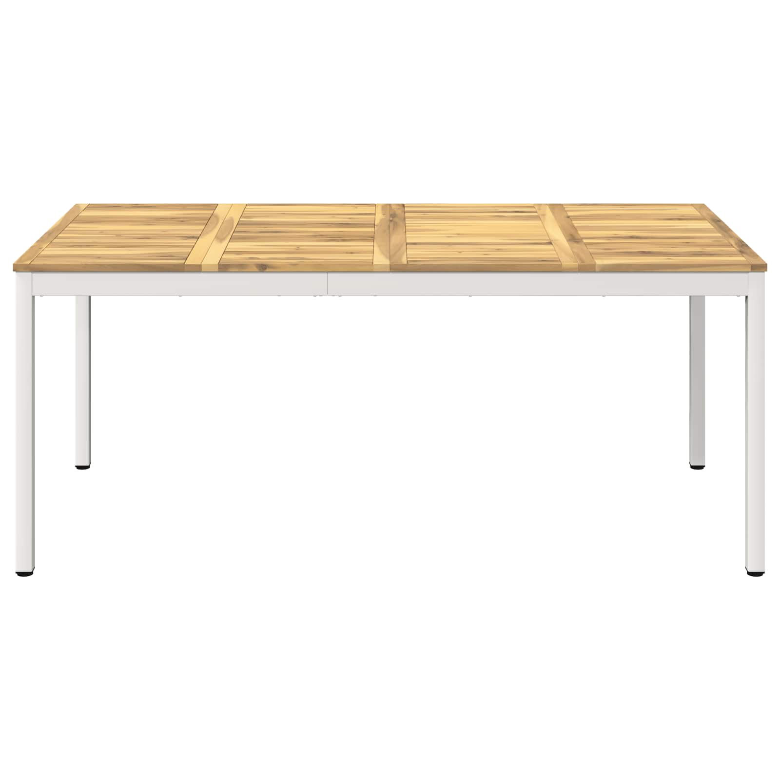 Tavolo da cena da giardino Sbiancato 180 x 88,5 x 75 cm